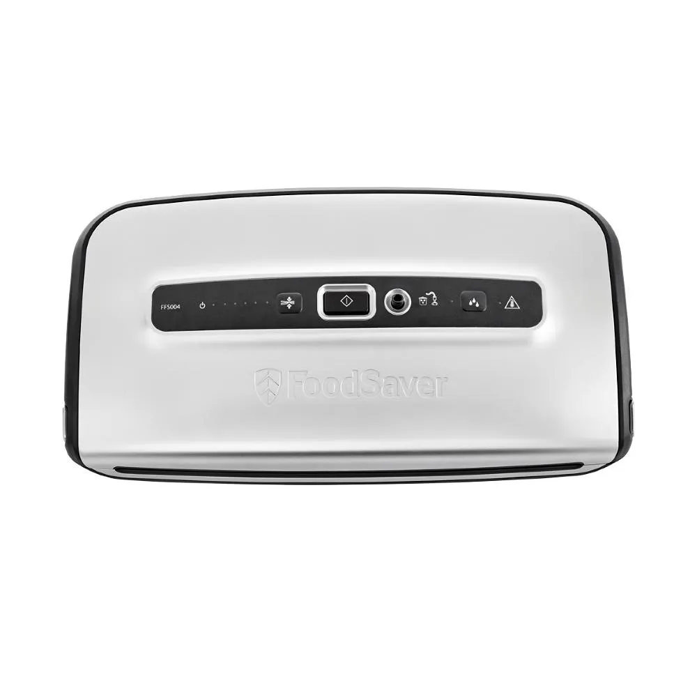 Aparat de vidat FoodSaver FFS016X-01, 1 viteza, 28cm, Argintiu