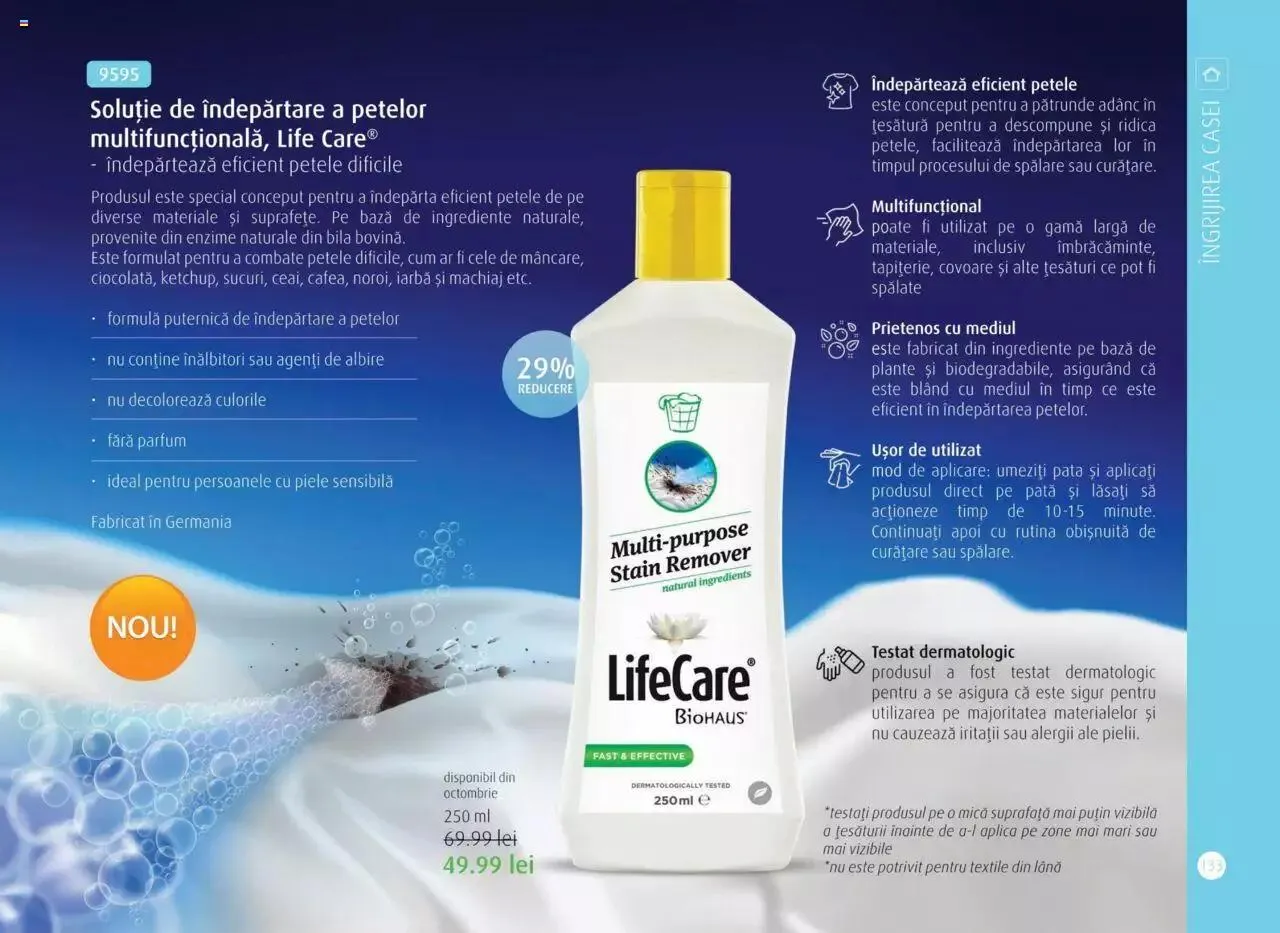 Catalog Life Care - Catalog Life Care toamna 2023 - iarna 2024 de la 1 septembrie până la 31 ianuarie 2024 - Revista Pagina 135