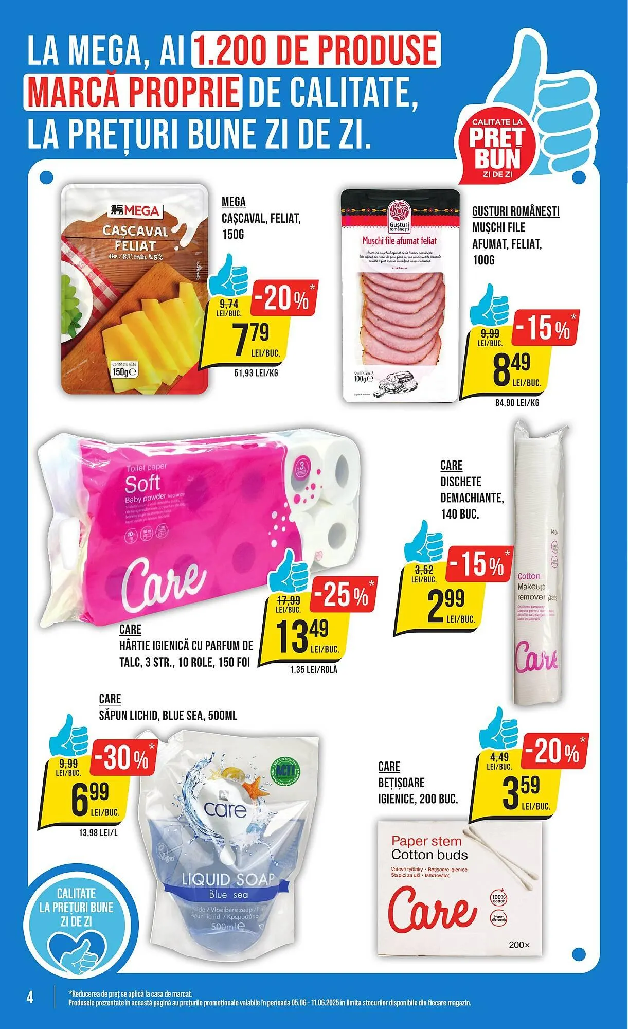 Catalog Catalog Mega Image de la 5 iunie până la 11 iunie 2025 - Revista Pagina 4
