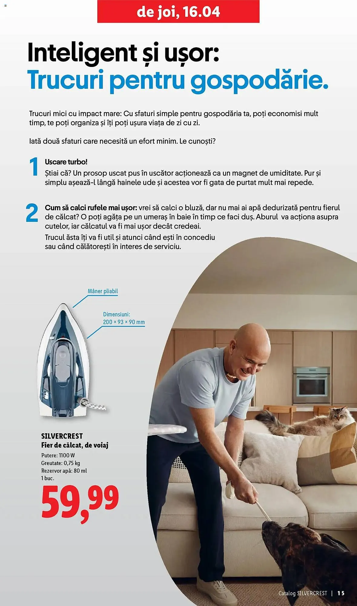 Catalog Catalog Lidl de la 29 martie până la 10 mai 2026 - Revista Pagina 15