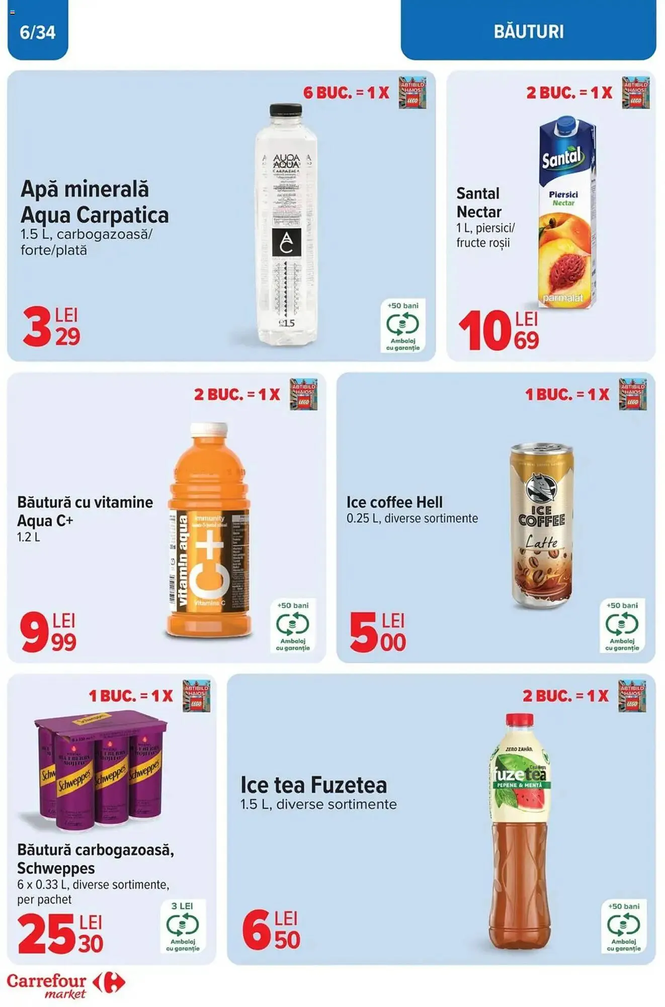 Catalog Catalog Carrefour Market de la 23 aprilie până la 6 mai 2025 - Revista Pagina 6