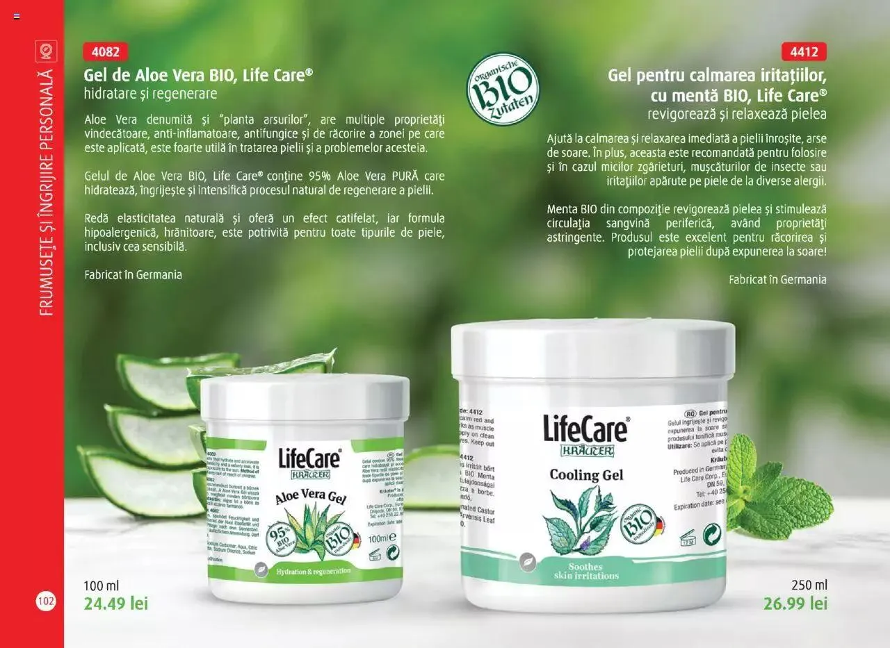 Catalog Catalog Life Care primavara-vara 2023 de la 1 martie până la 31 decembrie 2023 - Revista Pagina 104