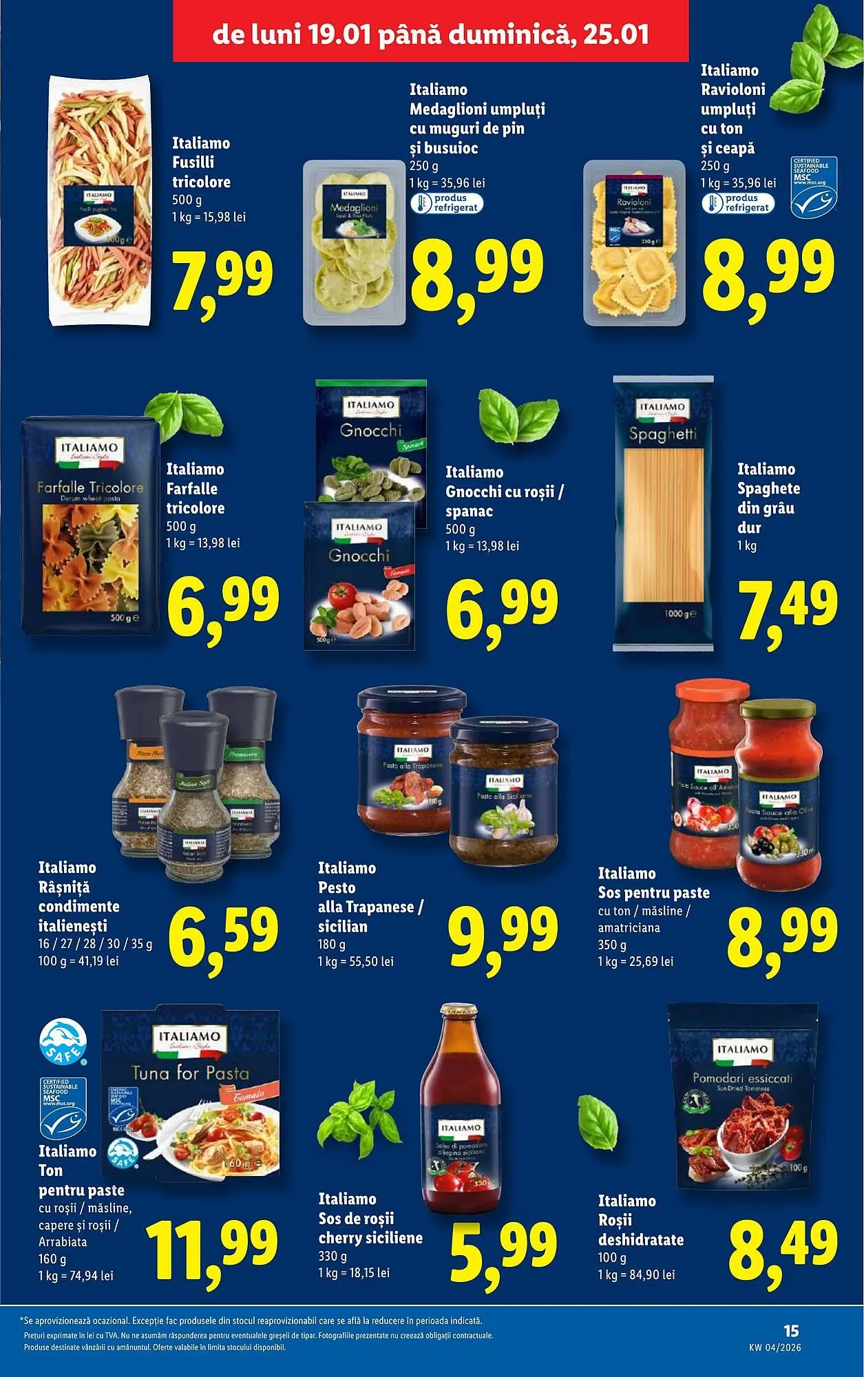 Catalog Catalog Lidl de la 19 ianuarie până la 25 ianuarie 2026 - Revista Pagina 15