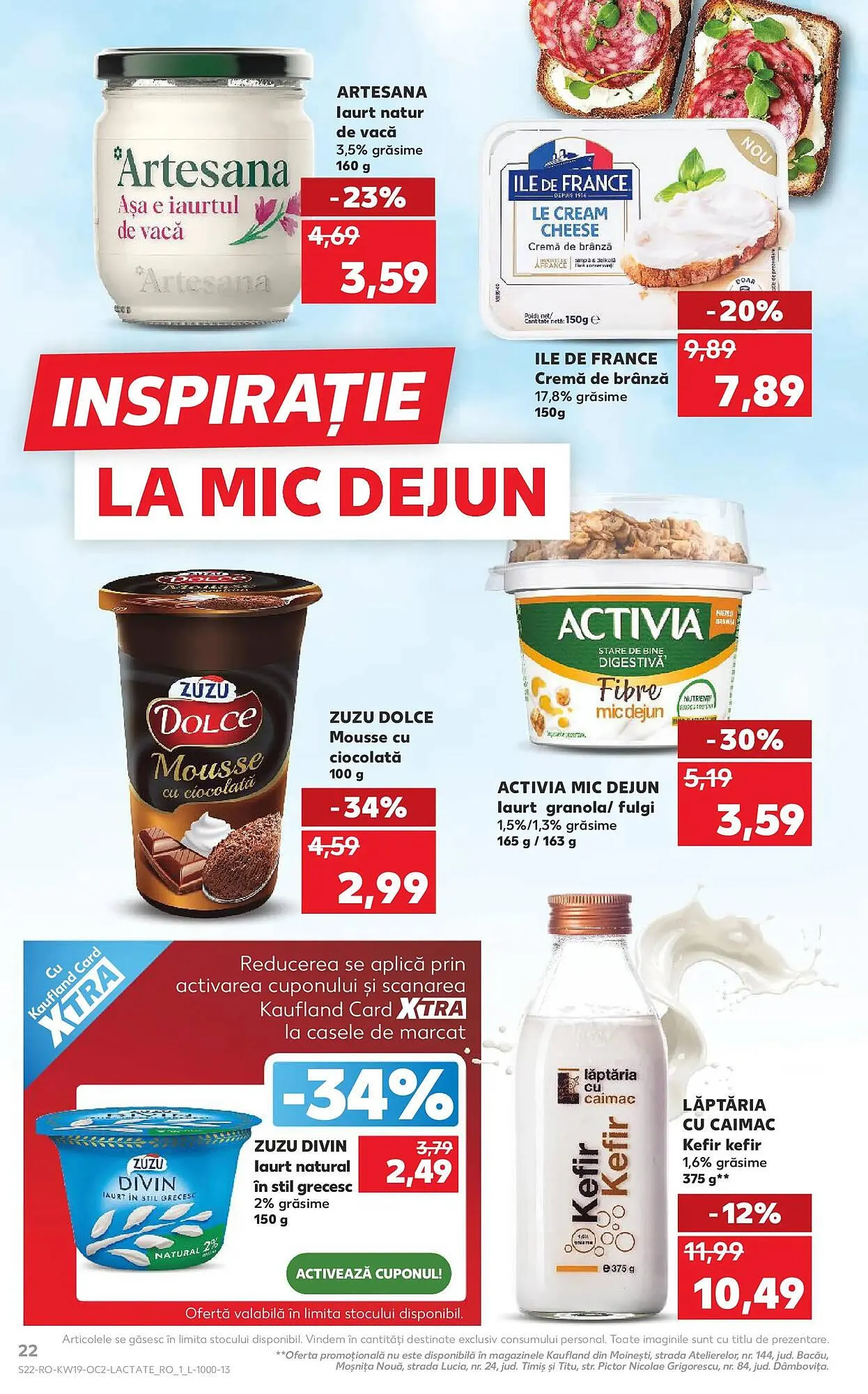 Catalog Catalog Kaufland de la 6 mai până la 12 mai 2026 - Revista Pagina 22