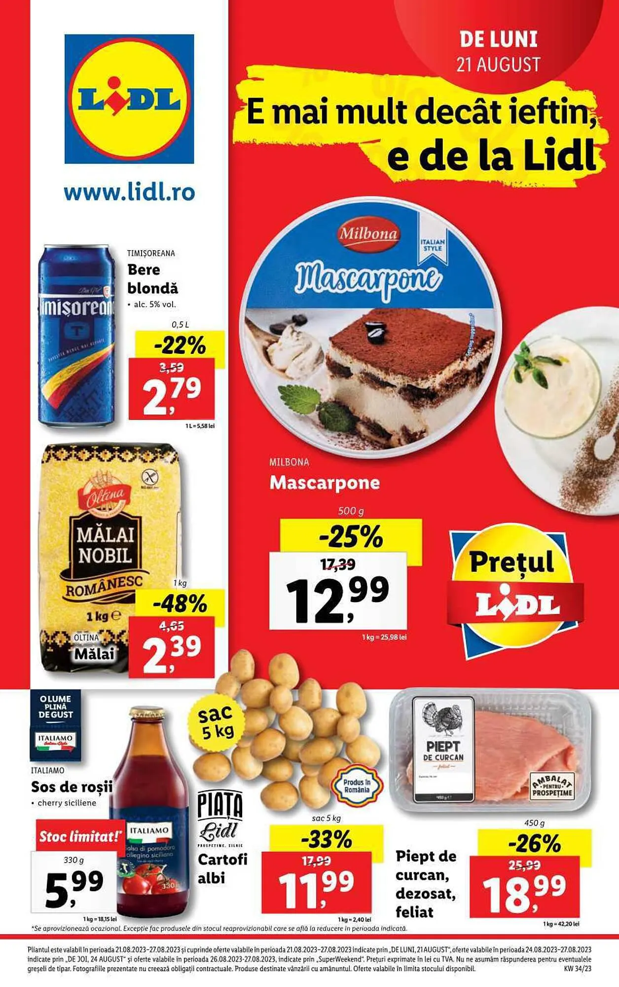 Catalog Lidl catalog de la 21 august până la 27 august 2023 - Revista Pagina 1