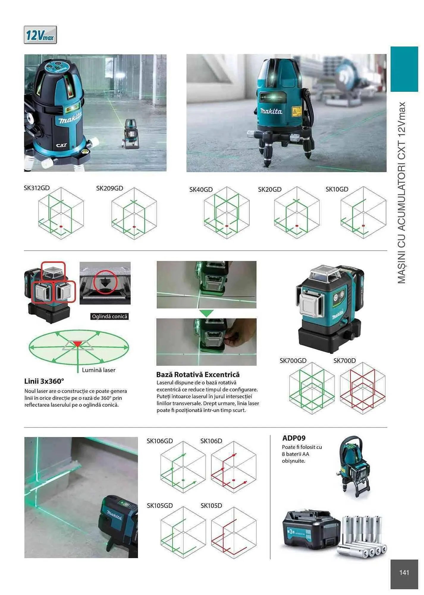 Catalog Makita catalog de la 1 ianuarie până la 31 decembrie 2023 - Revista Pagina 141