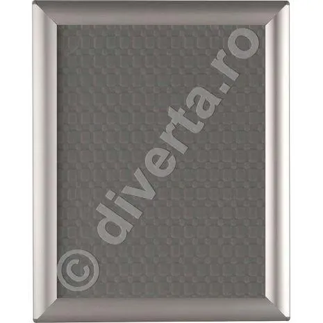 PEOPLE STOPPER (PANOU STRADAL) EXTERIOR B1 25 MM PENTRU POSTERE, AFISE, aluminiu, culoare argintiu (silver) mat, 700x1000 mm