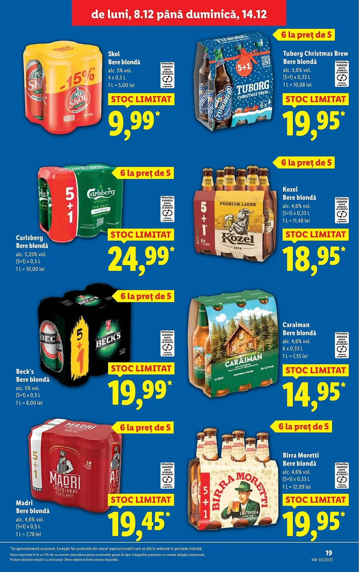 Catalog Catalog Lidl de la 8 decembrie până la 14 decembrie 2025 - Revista Pagina 19