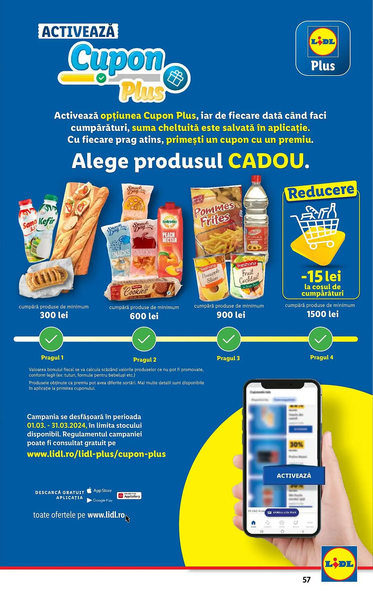 Catalog Lidl catalog de la 4 martie până la 10 martie 2024 - Revista Pagina 57