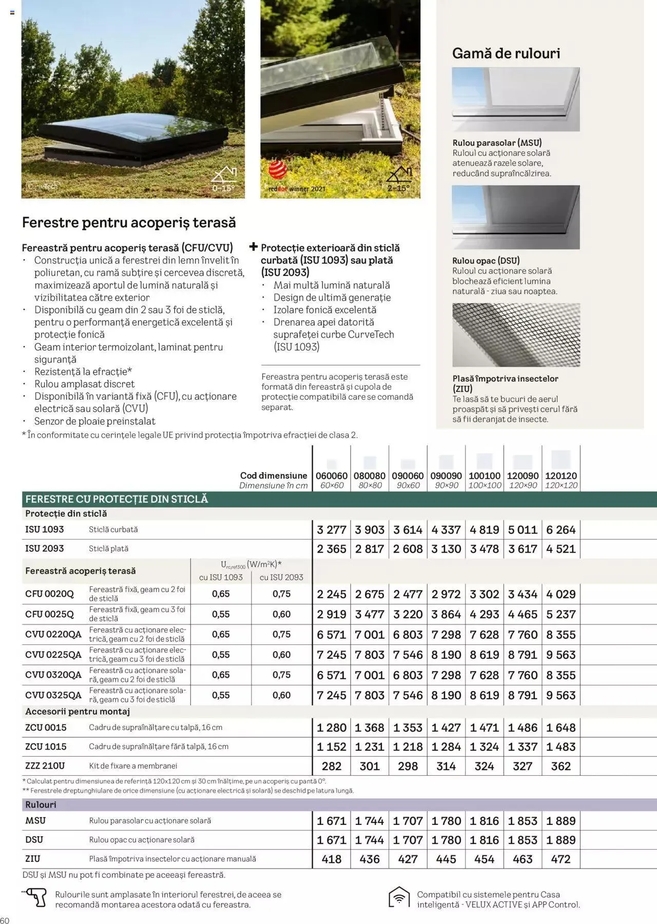 Catalog Catalog Velux de la 19 martie până la 31 decembrie 2024 - Revista Pagina 60