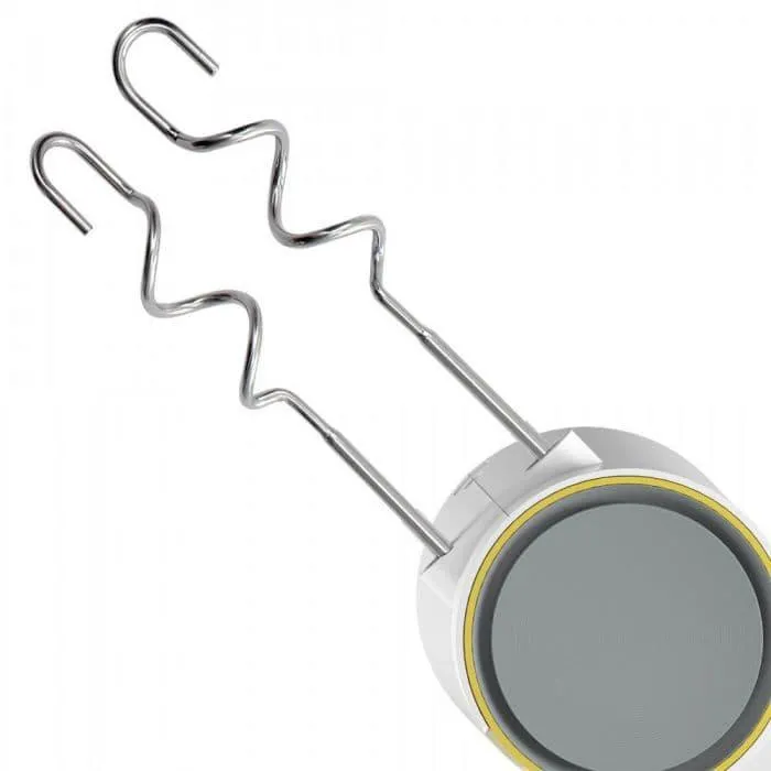 Mixer de mana Beko HMM62404W, 425 W, 5 viteze, Functie Turbo, Alb