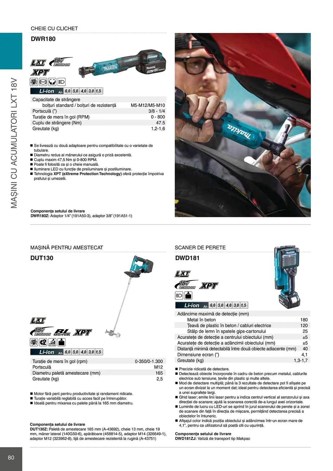 Catalog Catalog Makita de la 28 aprilie până la 31 decembrie 2026 - Revista Pagina 80