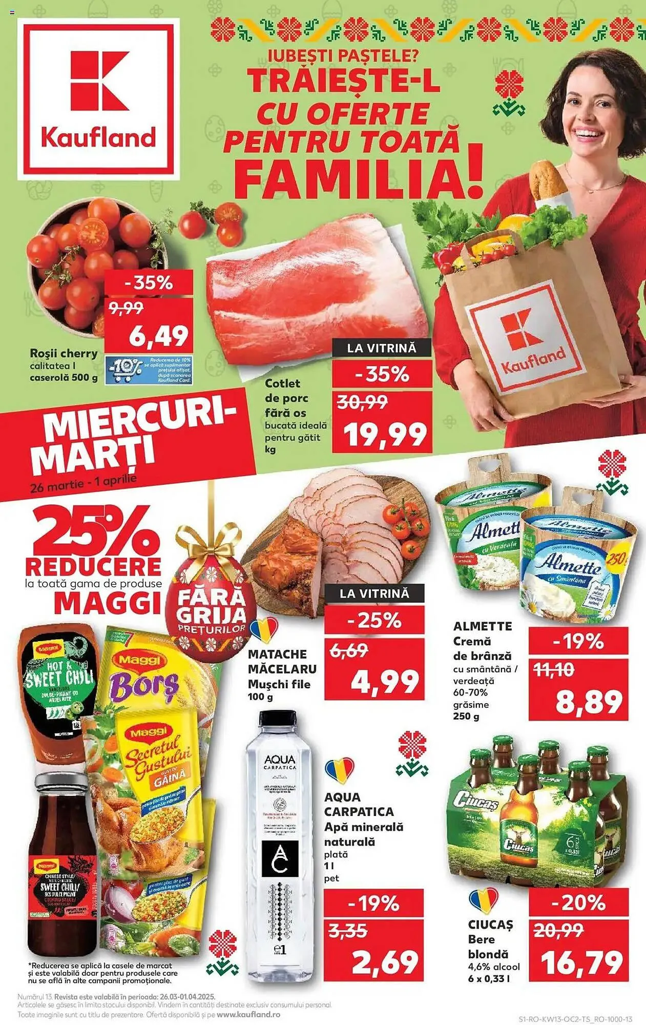 Catalog Catalog Kaufland de la 26 martie până la 1 aprilie 2025 - Revista Pagina 1