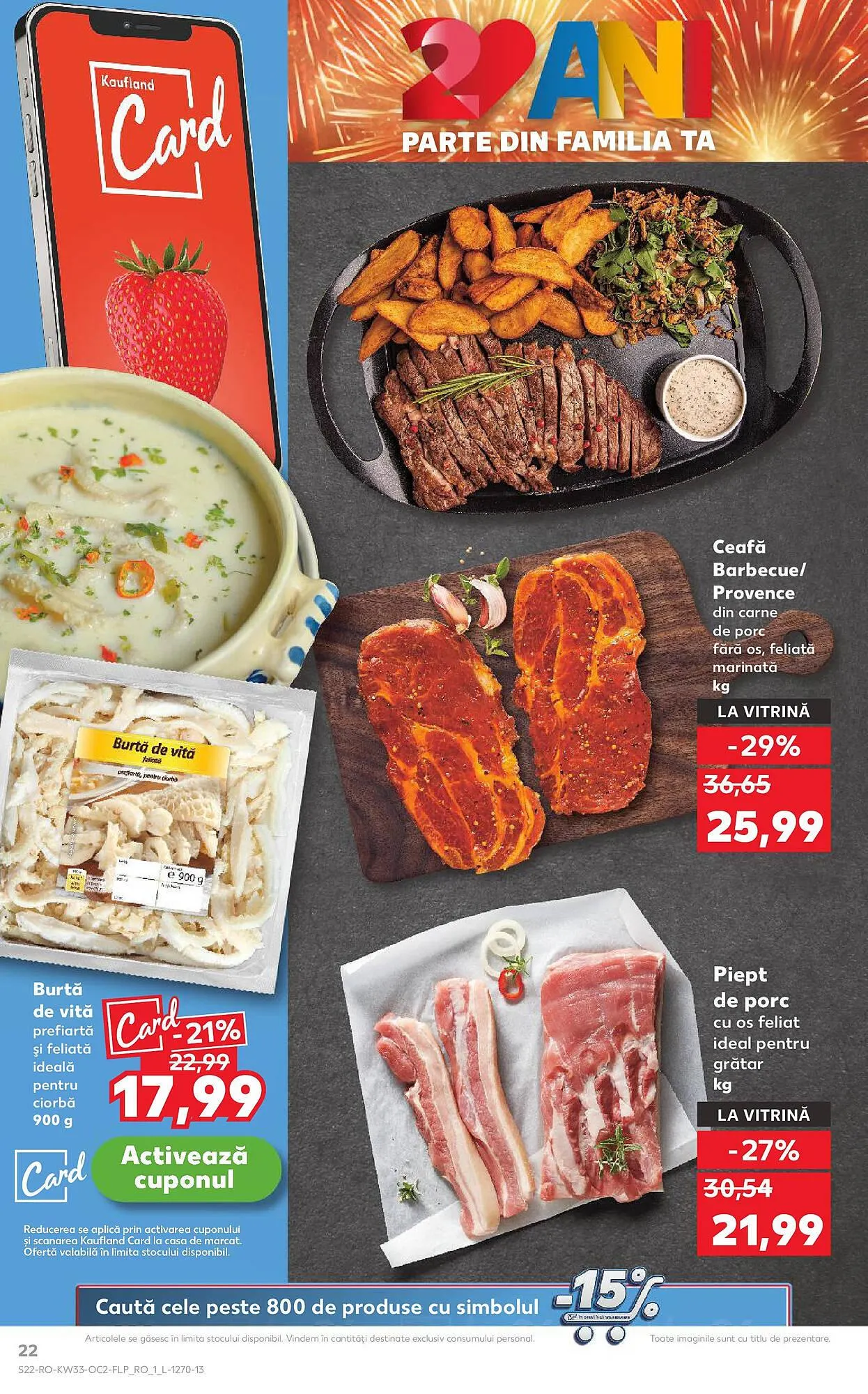 Catalog Catalog Kaufland de la 13 august până la 19 august 2025 - Revista Pagina 22