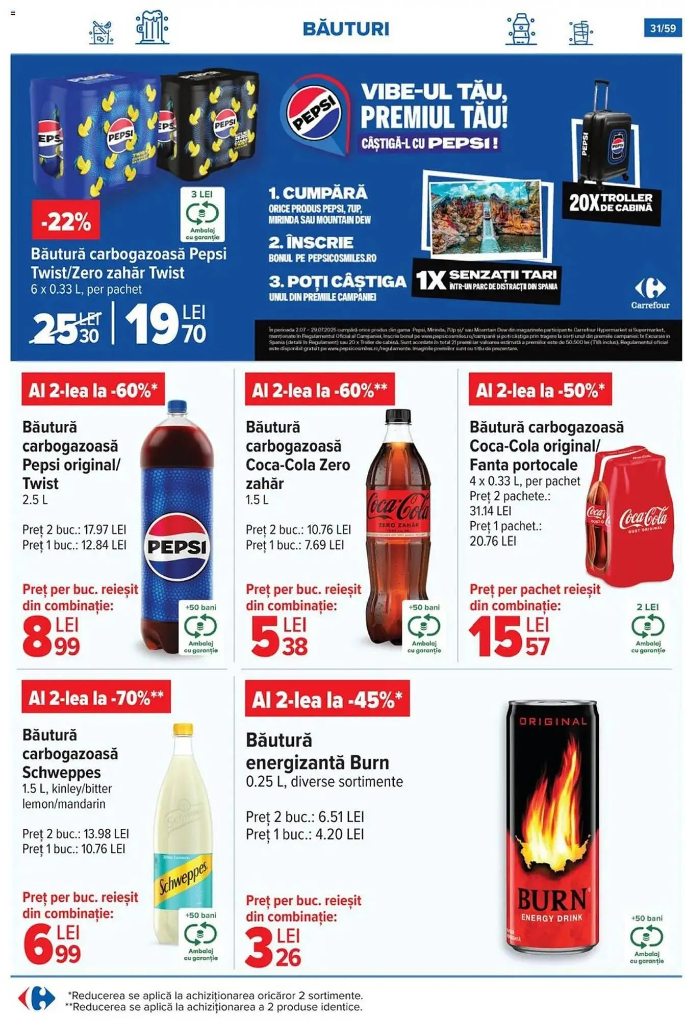 Catalog Catalog Carrefour de la 1 iulie până la 8 iulie 2025 - Revista Pagina 31