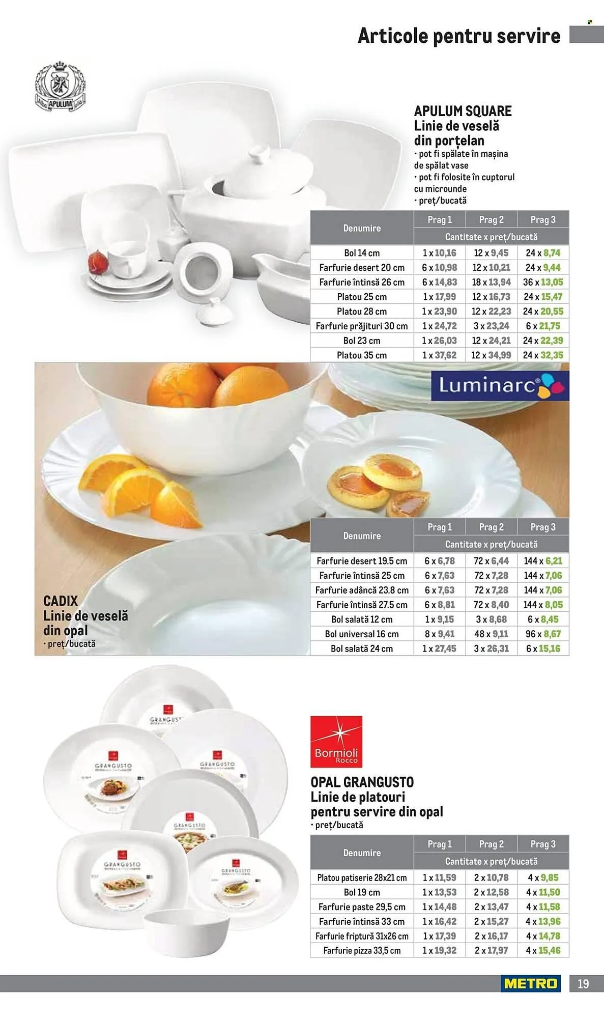 Catalog Catalog Metro de la 5 ianuarie până la 31 martie 2026 - Revista Pagina 19