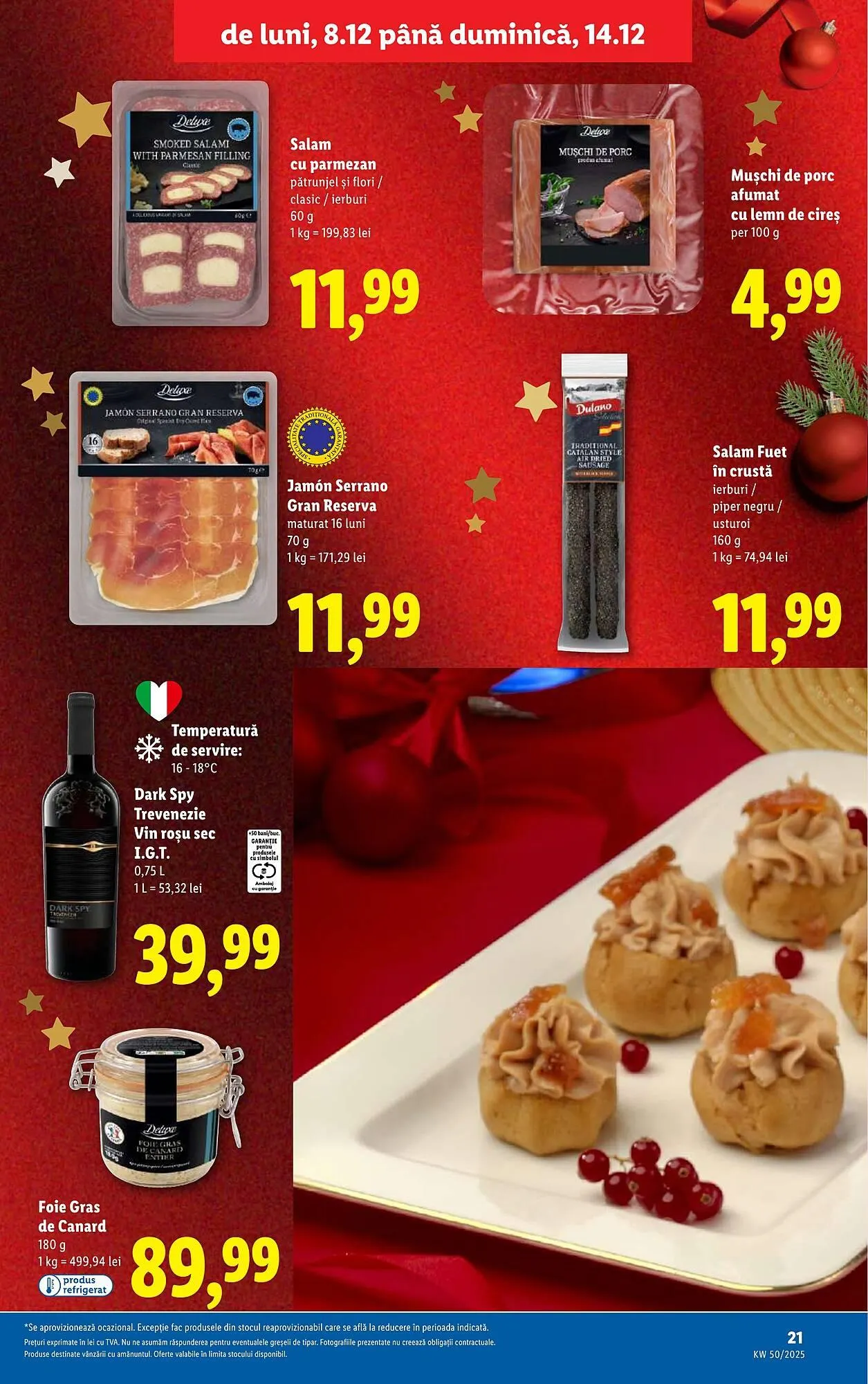 Catalog Catalog Lidl de la 8 decembrie până la 14 decembrie 2025 - Revista Pagina 21