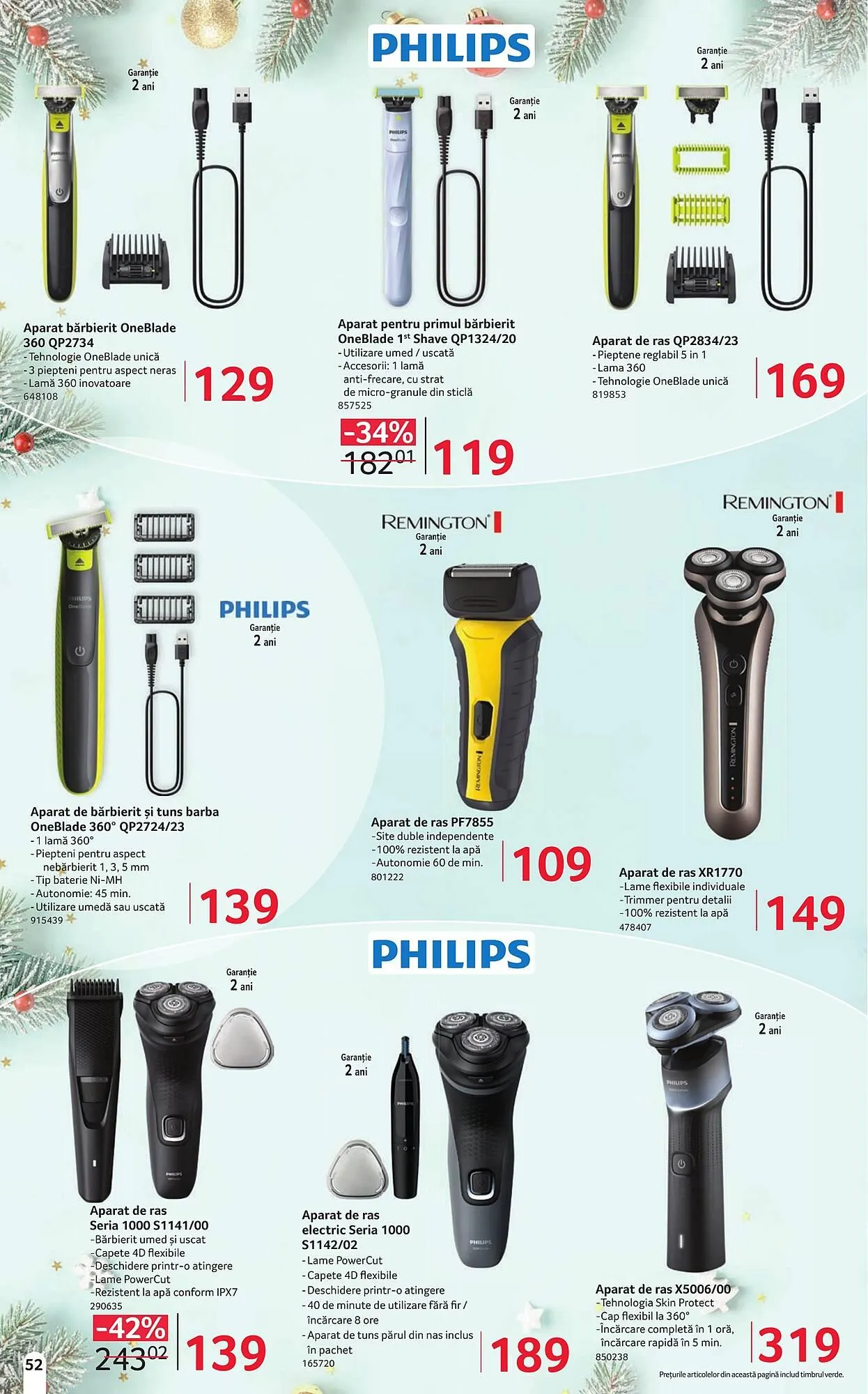 Catalog Catalog Selgros de la 6 decembrie până la 24 decembrie 2025 - Revista Pagina 52