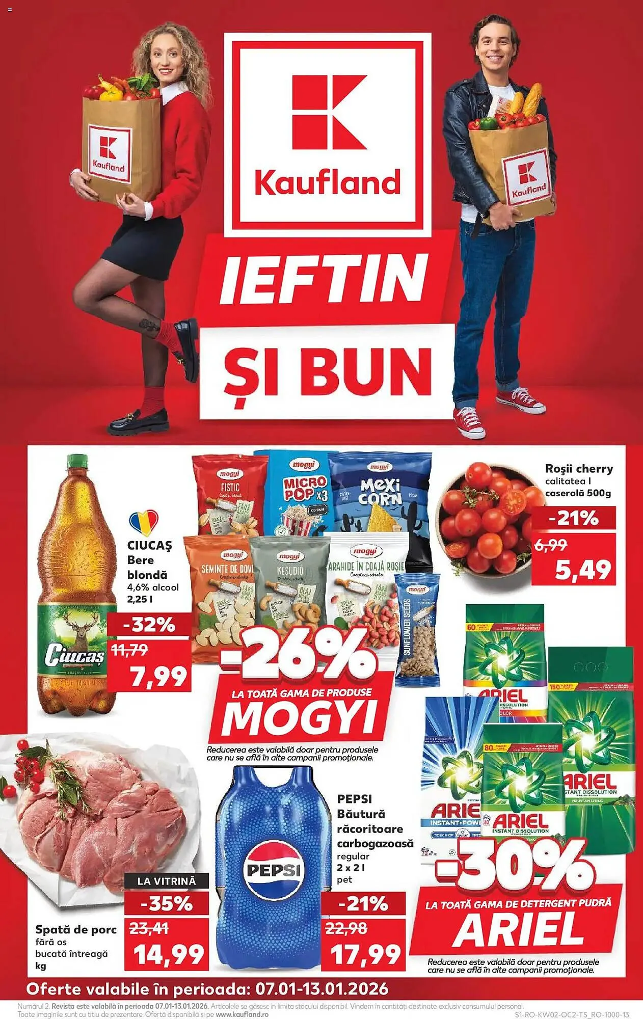 Catalog Catalog Kaufland de la 6 ianuarie până la 13 ianuarie 2026 - Revista Pagina 1