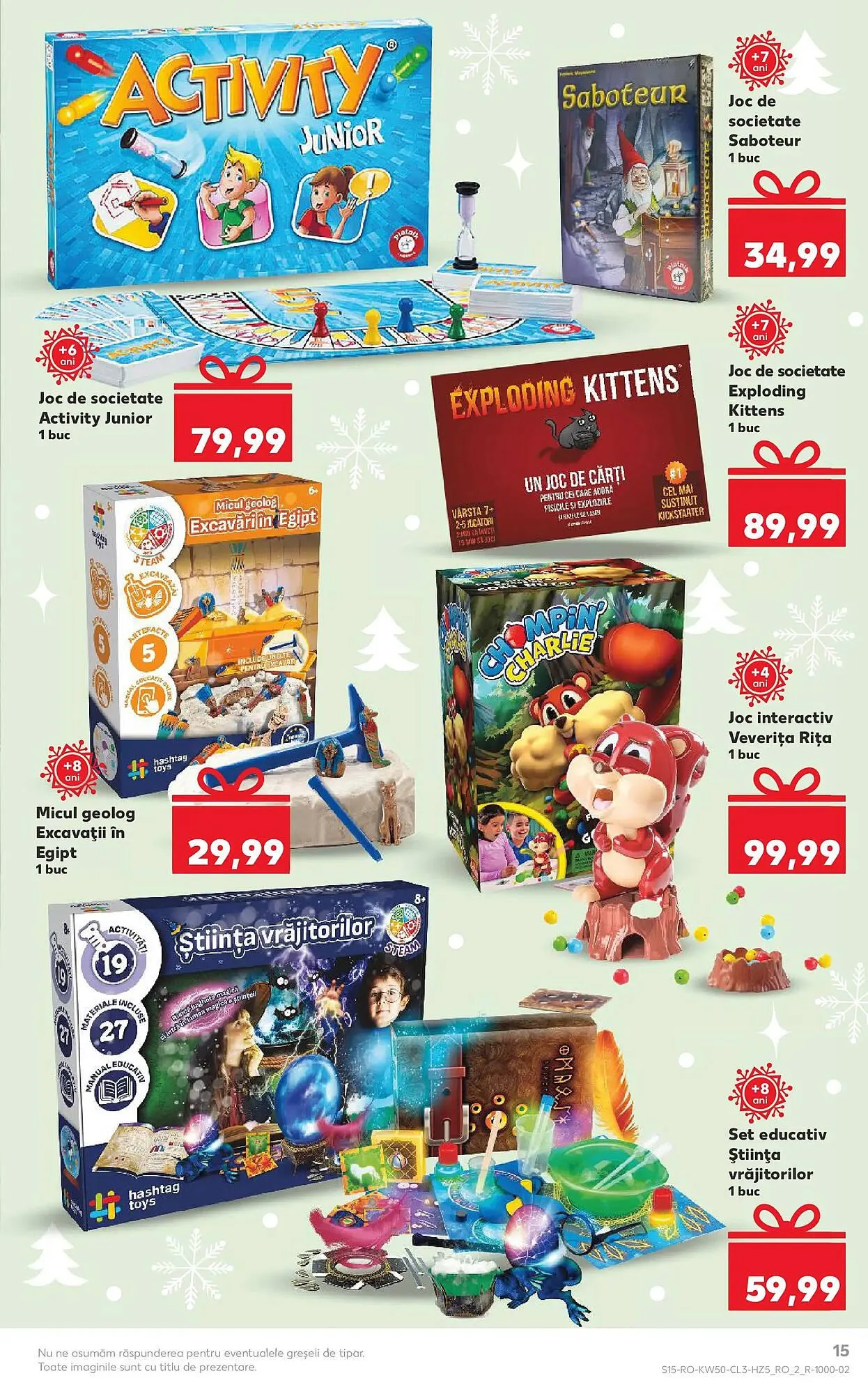 Catalog Catalog Kaufland de la 7 decembrie până la 31 decembrie 2025 - Revista Pagina 15