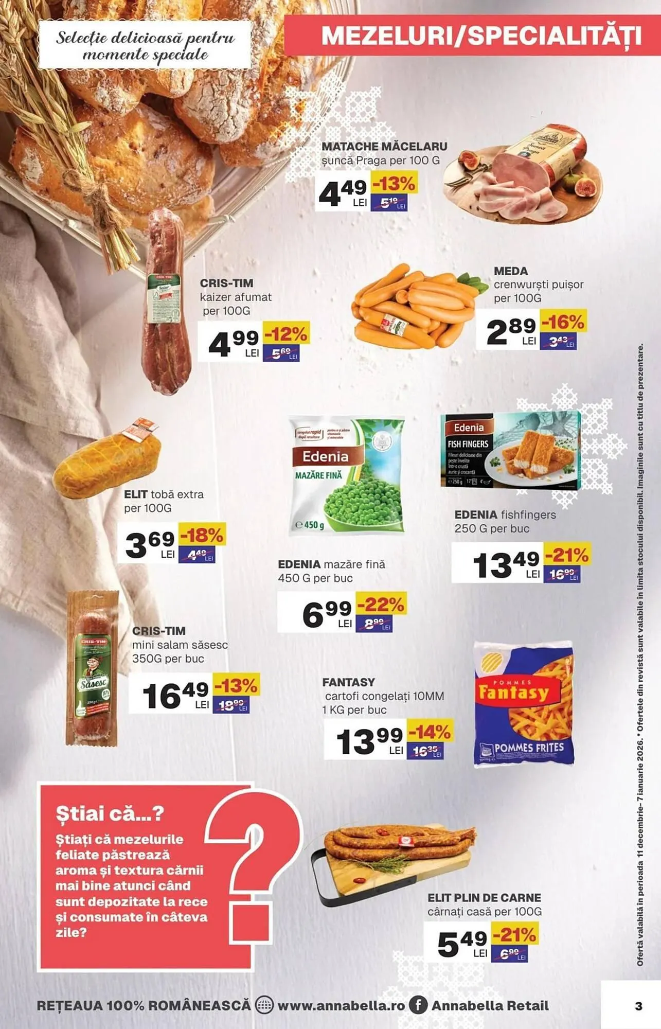 Catalog Catalog Annabella de la 12 decembrie până la 7 ianuarie 2026 - Revista Pagina 3