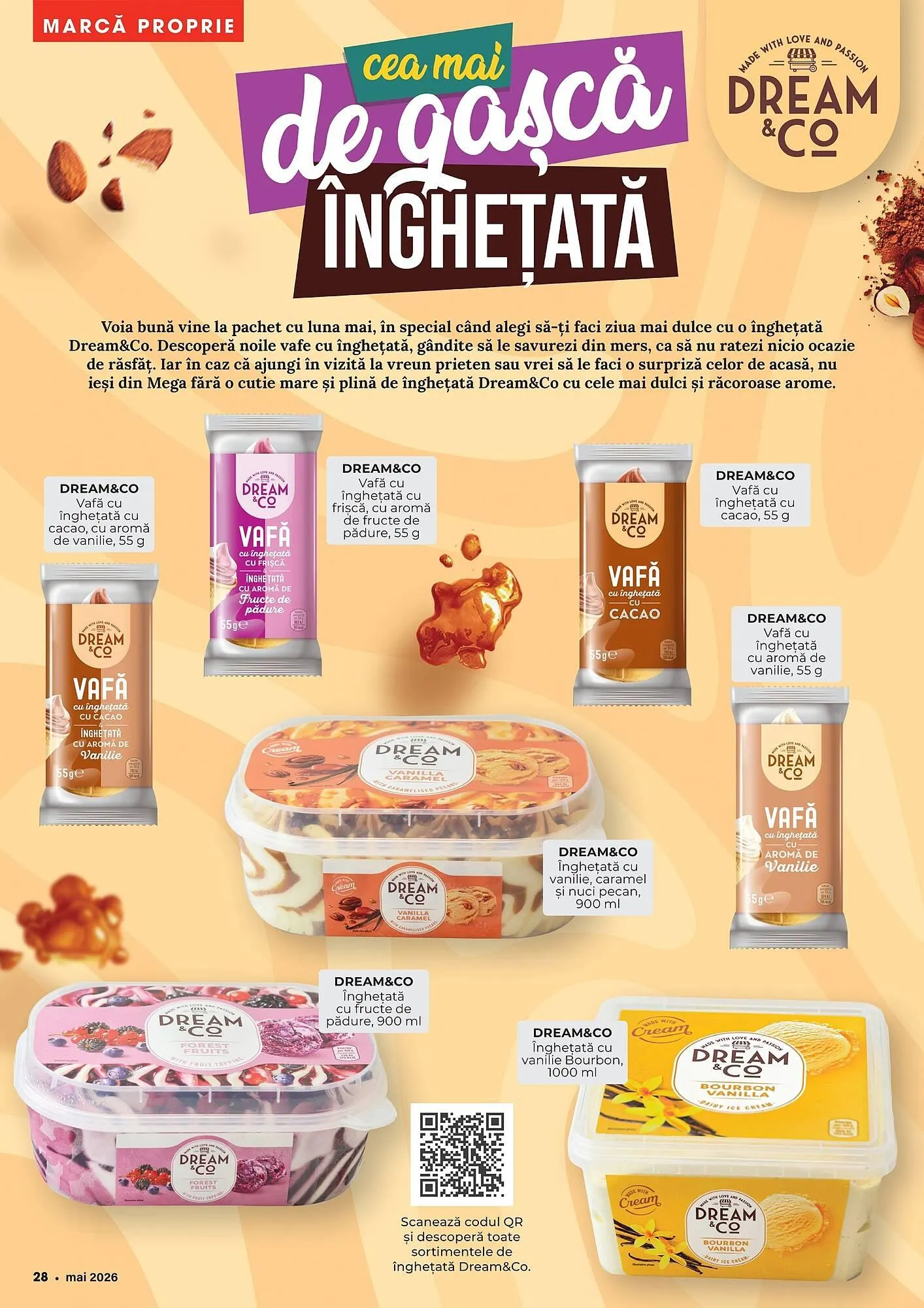 Catalog Catalog Mega Image de la 1 mai până la 31 mai 2026 - Revista Pagina 28