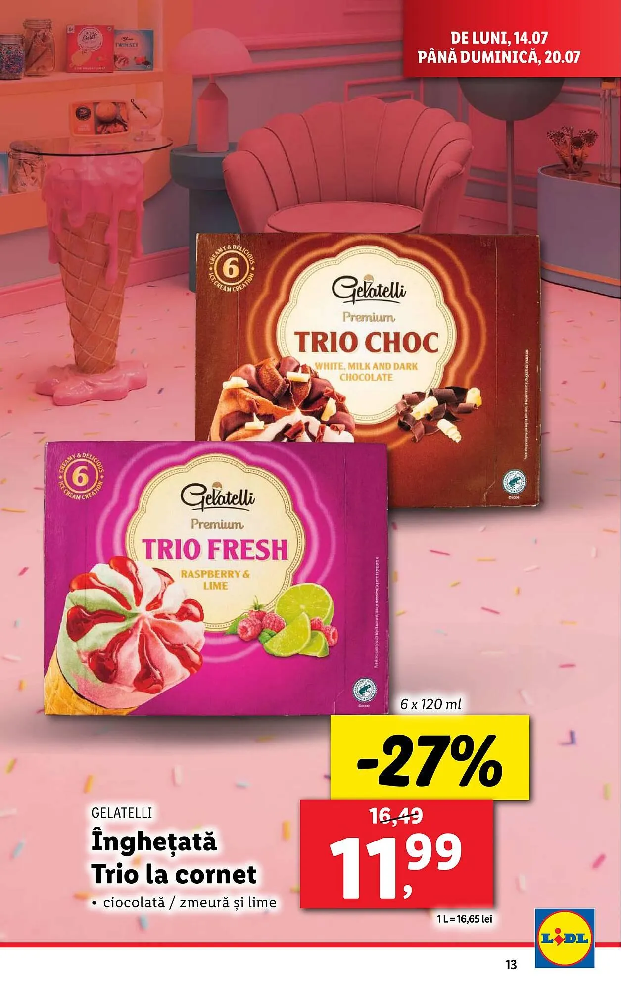 Catalog Catalog Lidl de la 14 iulie până la 20 iulie 2025 - Revista Pagina 13