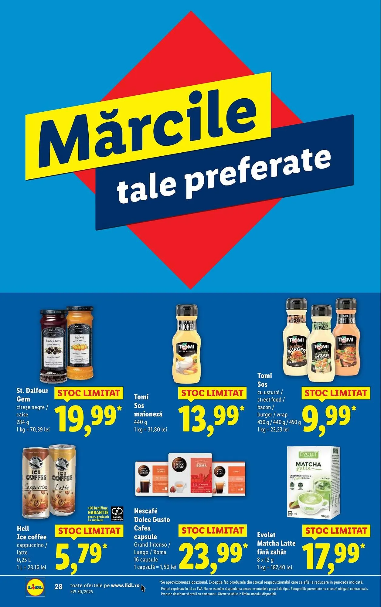 Catalog Catalog Lidl de la 21 iulie până la 27 iulie 2025 - Revista Pagina 28