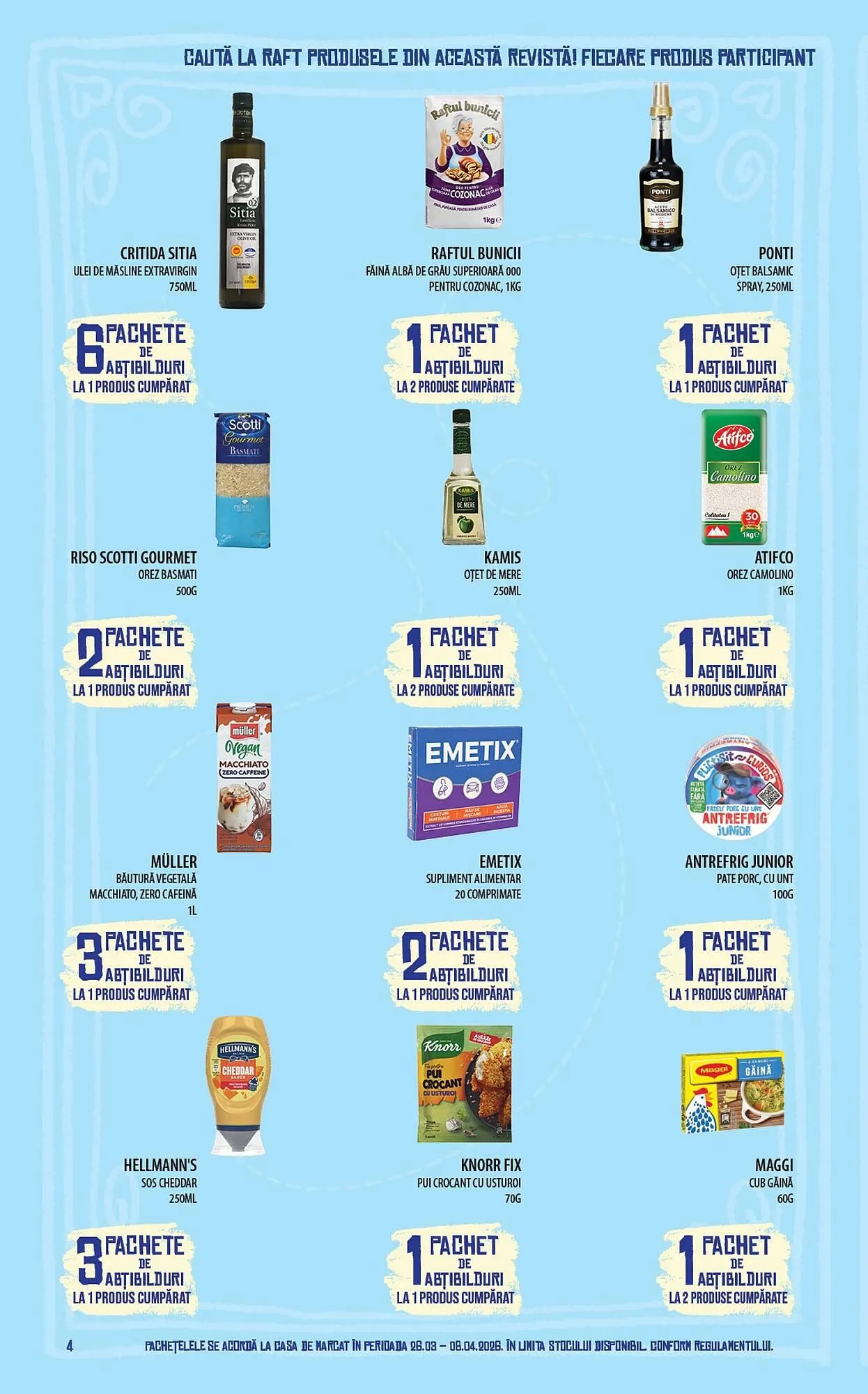 Catalog Catalog Mega Image de la 26 martie până la 8 aprilie 2026 - Revista Pagina 4