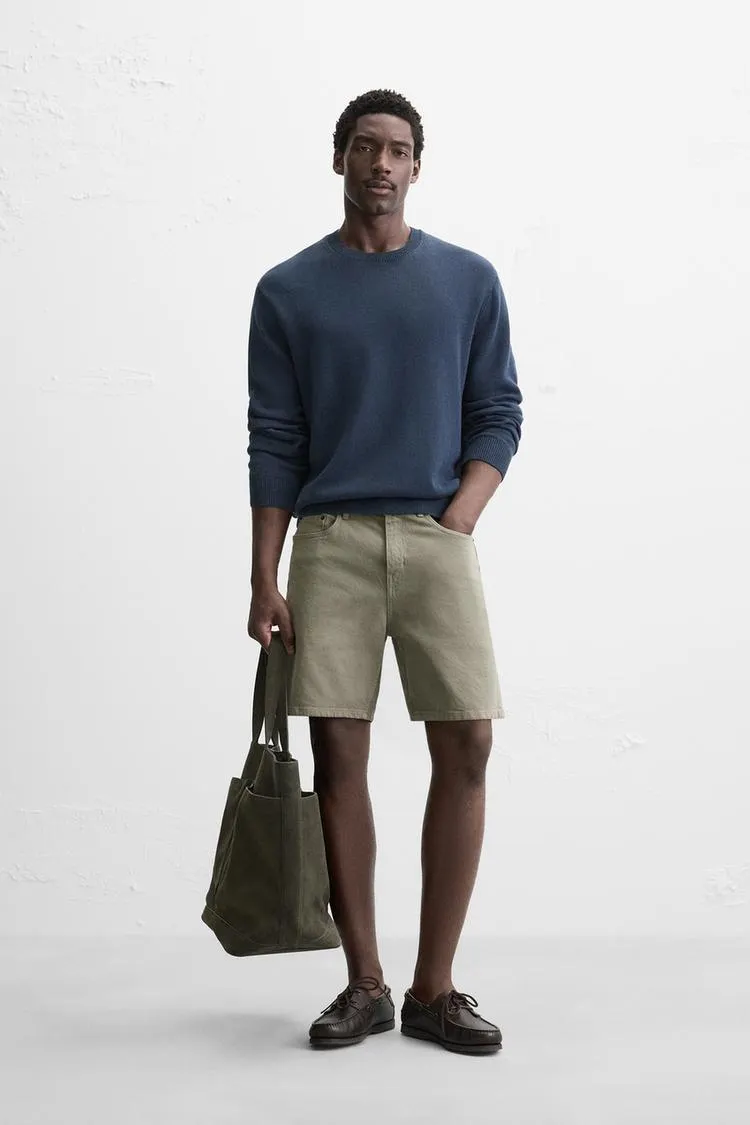 BERMUDE DENIM REGULAR FIT