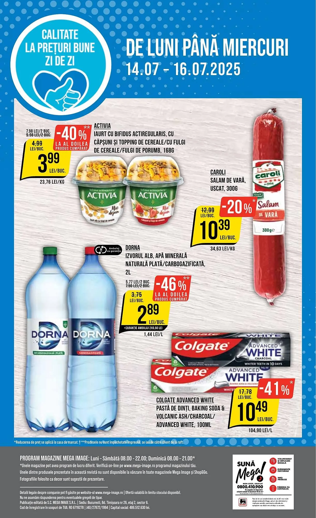 Catalog Catalog Mega Image de la 10 iulie până la 16 iulie 2025 - Revista Pagina 24