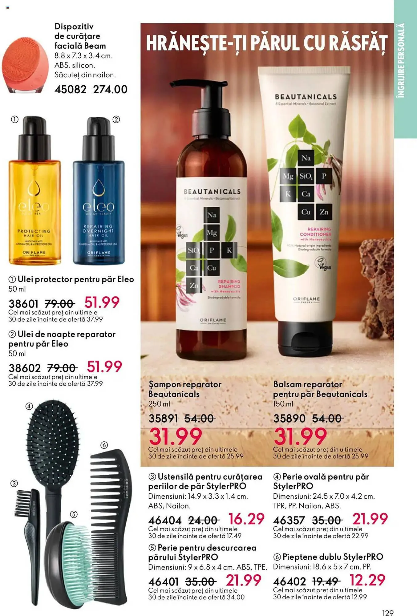 Catalog Catalog Oriflame de la 30 septembrie până la 21 octombrie 2025 - Revista Pagina 129