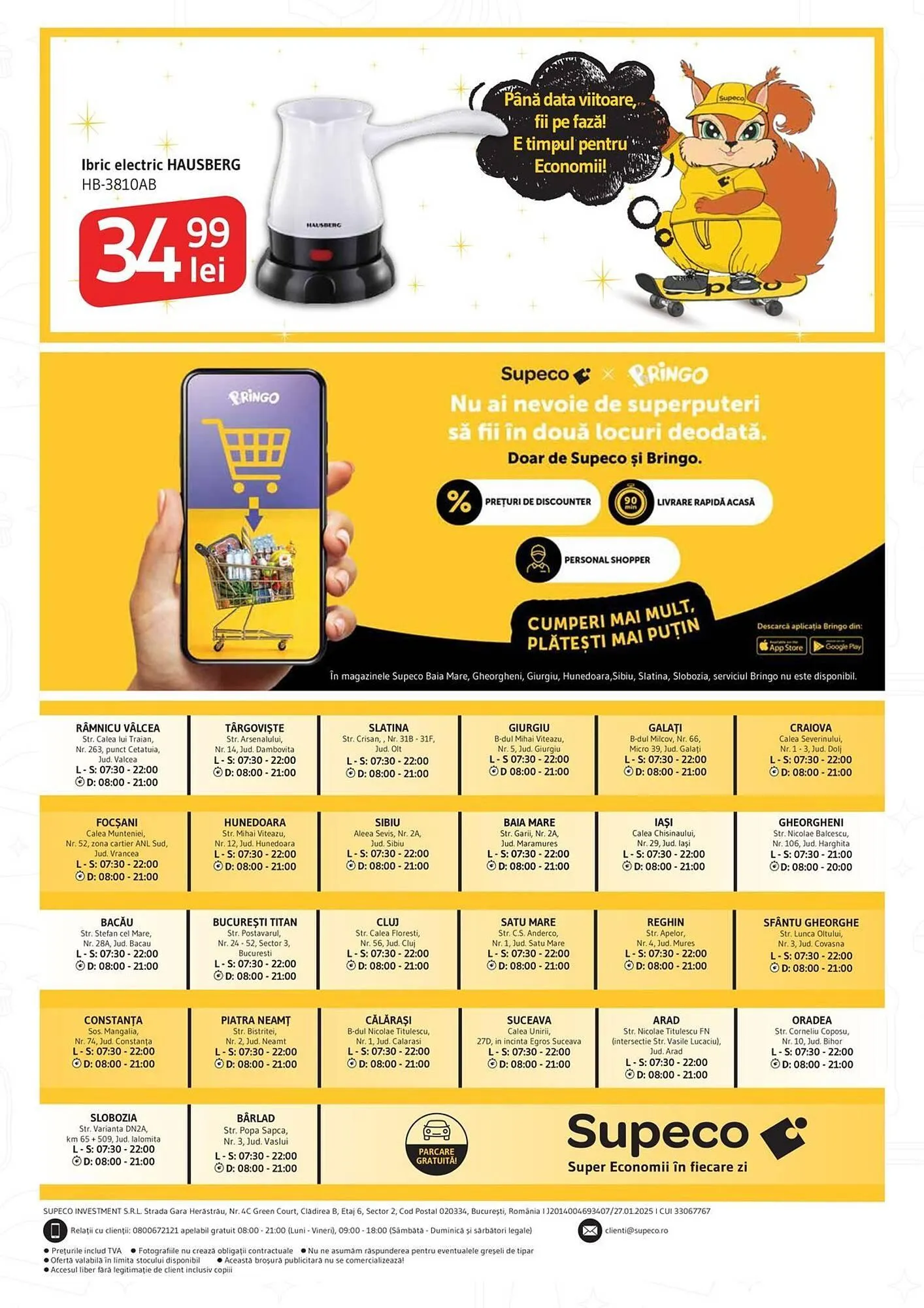 Catalog Catalog Supeco de la 7 august până la 20 august 2025 - Revista Pagina 22