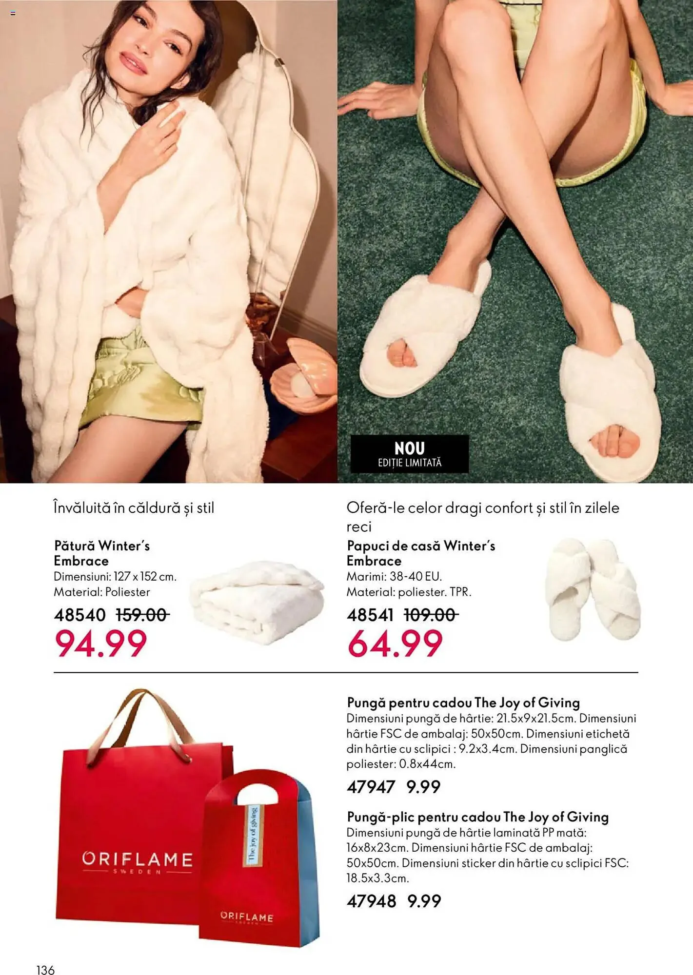 Catalog Catalog Oriflame de la 22 octombrie până la 11 noiembrie 2025 - Revista Pagina 136