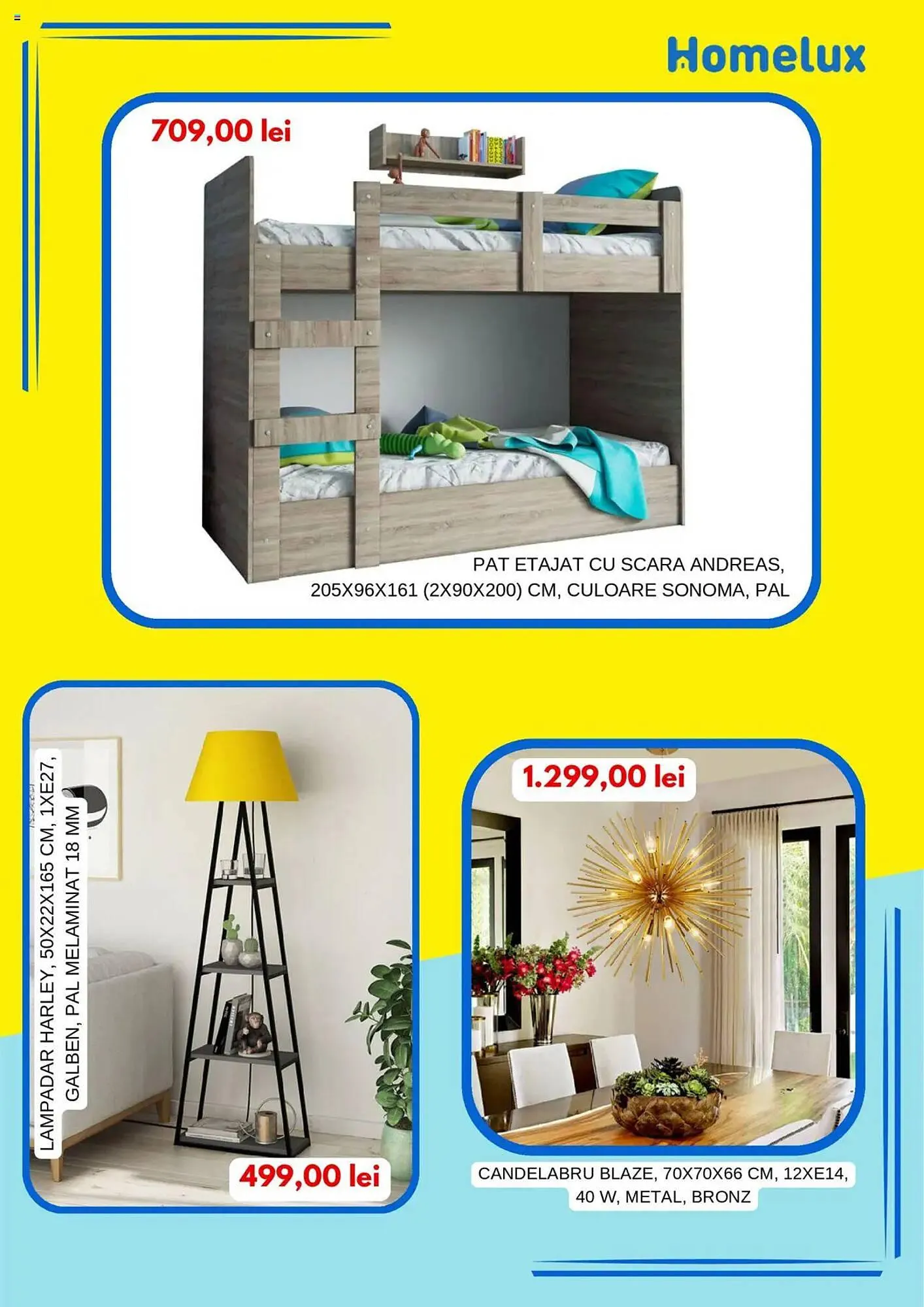 Catalog Catalog Homelux de la 1 aprilie până la 30 aprilie 2025 - Revista Pagina 2
