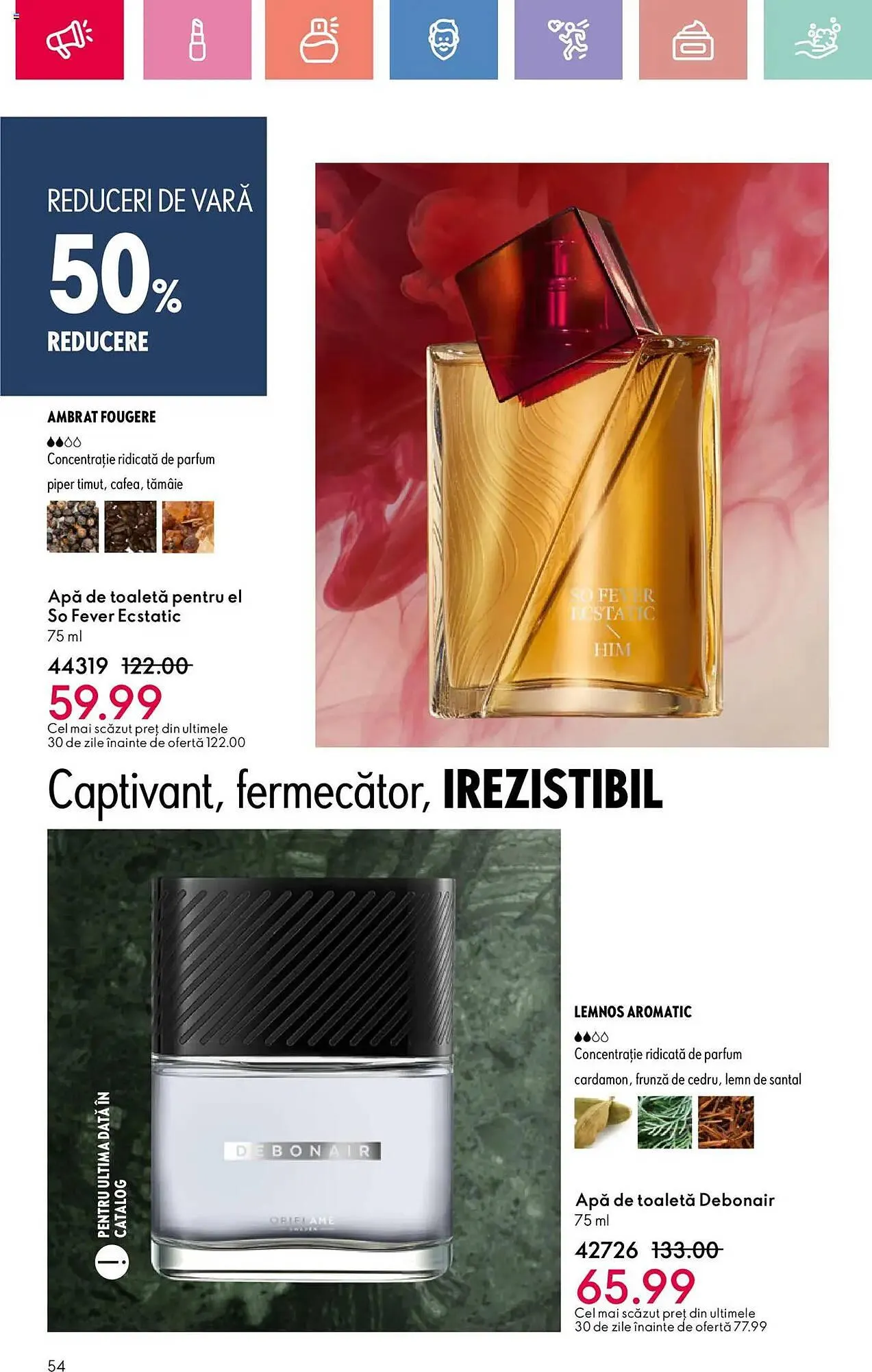 Catalog Catalog Oriflame de la 15 iunie până la 5 iulie 2025 - Revista Pagina 54