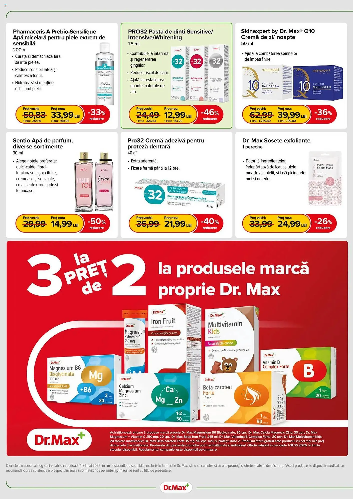 Catalog Catalog Dr.Max de la 1 mai până la 31 mai 2026 - Revista Pagina 2