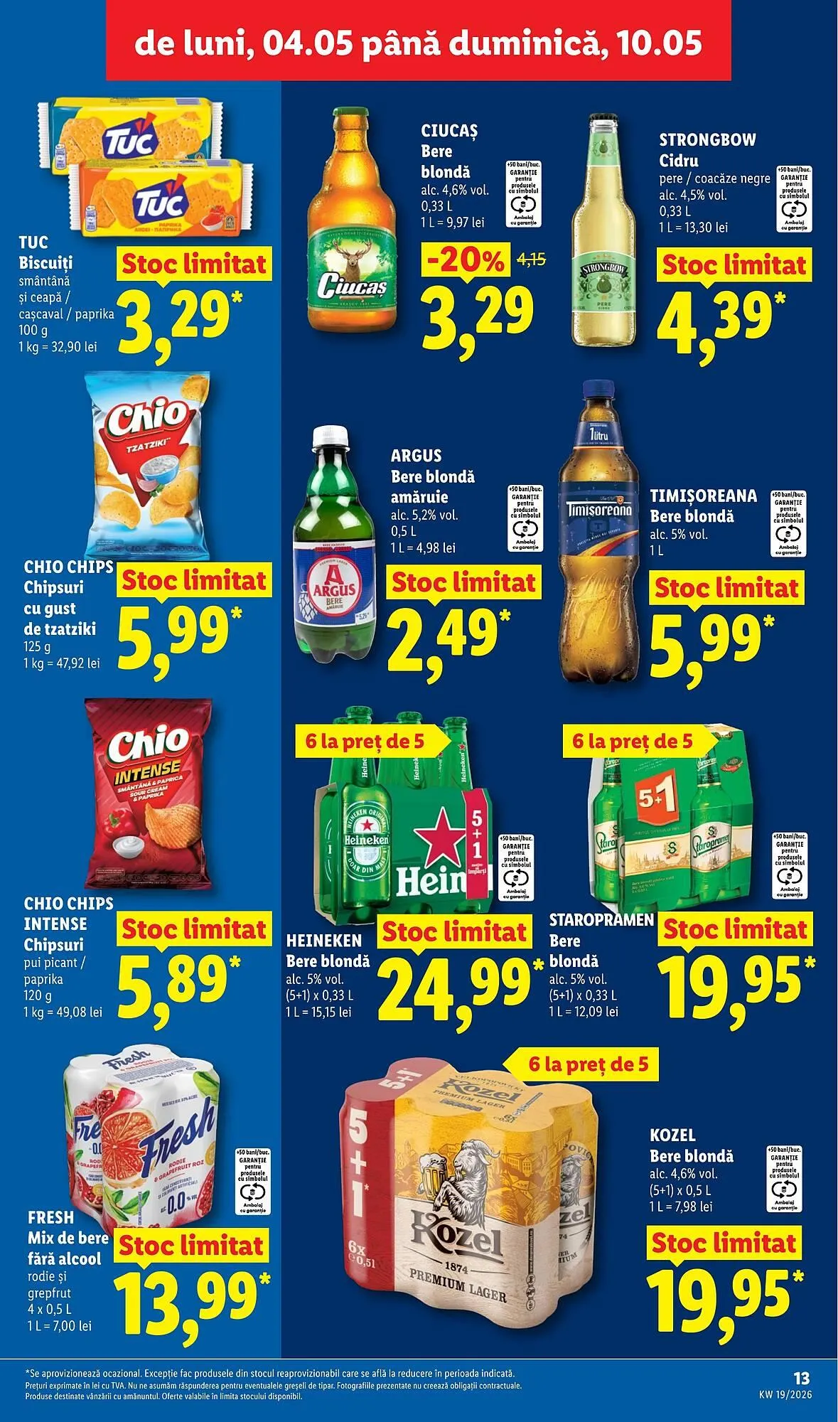 Catalog Catalog Lidl de la 4 mai până la 10 mai 2026 - Revista Pagina 13