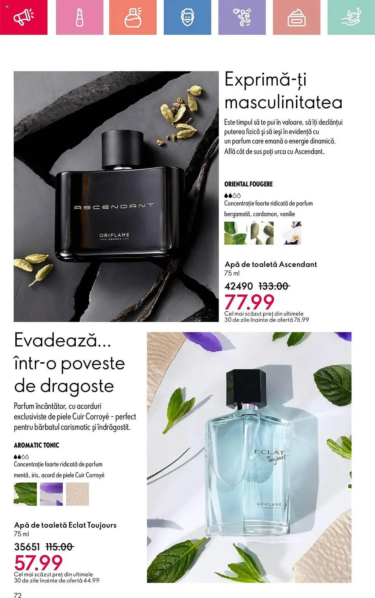 Catalog Catalog Oriflame de la 25 mai până la 14 iunie 2025 - Revista Pagina 72