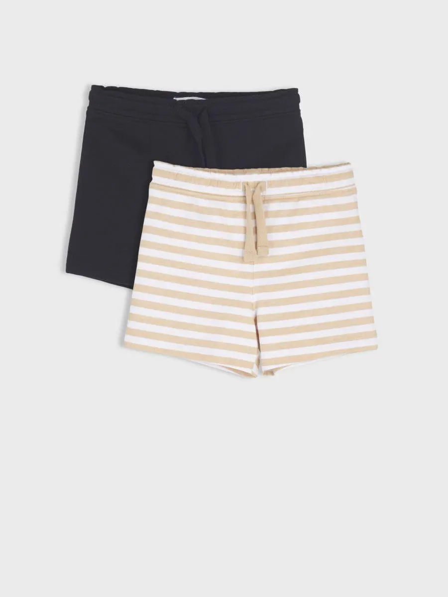 Set de 2 perechi de pantaloni scurți