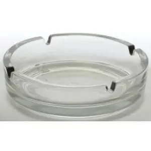 Scrumiera Uniglass Selena, sticla, 13.9 cm, Transparent