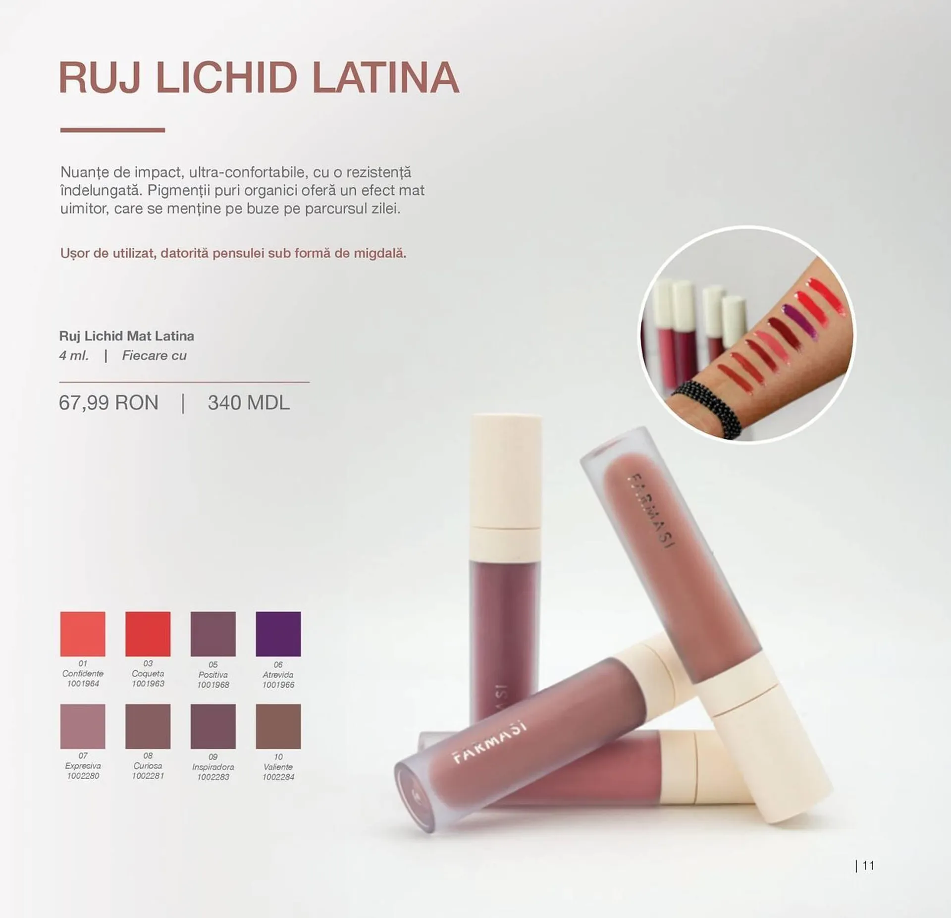 Catalog Catalog Farmasi de la 1 aprilie până la 31 august 2026 - Revista Pagina 11