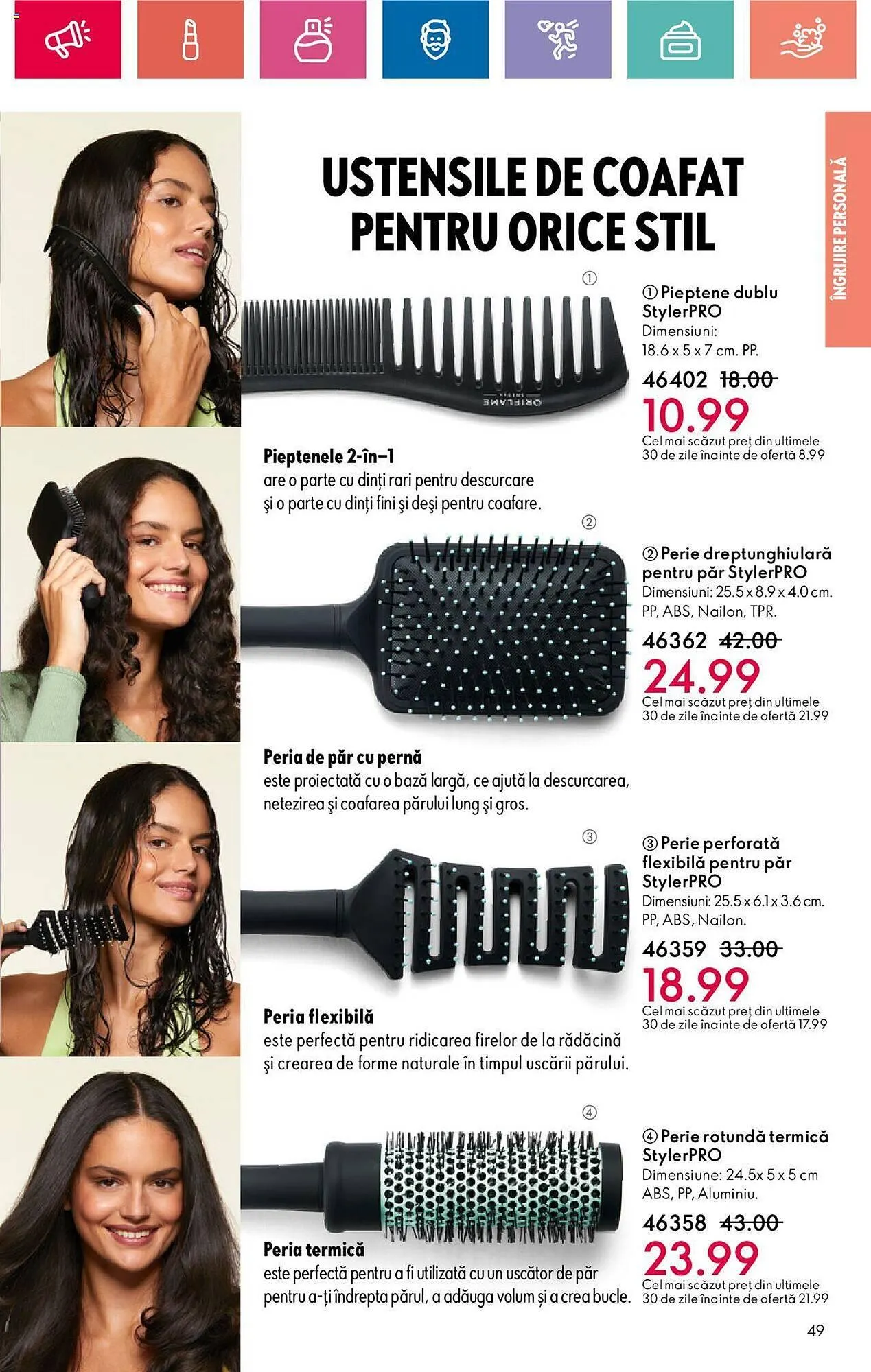 Catalog Oriflame catalog de la 28 mai până la 17 iunie 2024 - Revista Pagina 49