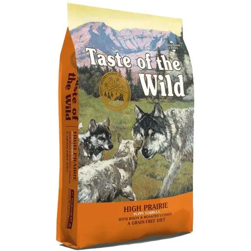 Hrana uscata pentru caini Taste of the Wild High Prairie Puppy 12.2 kg