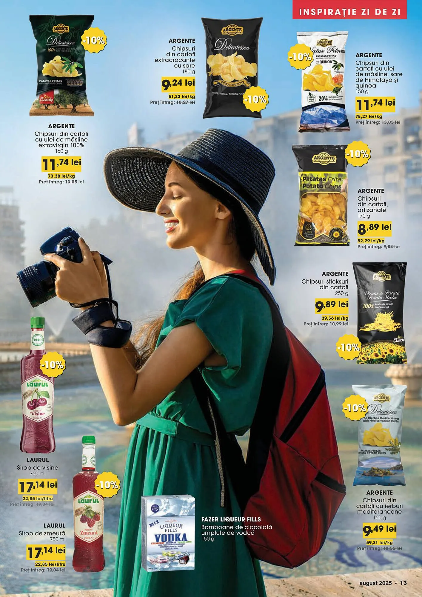 Catalog Catalog Mega Image de la 1 august până la 31 august 2025 - Revista Pagina 13