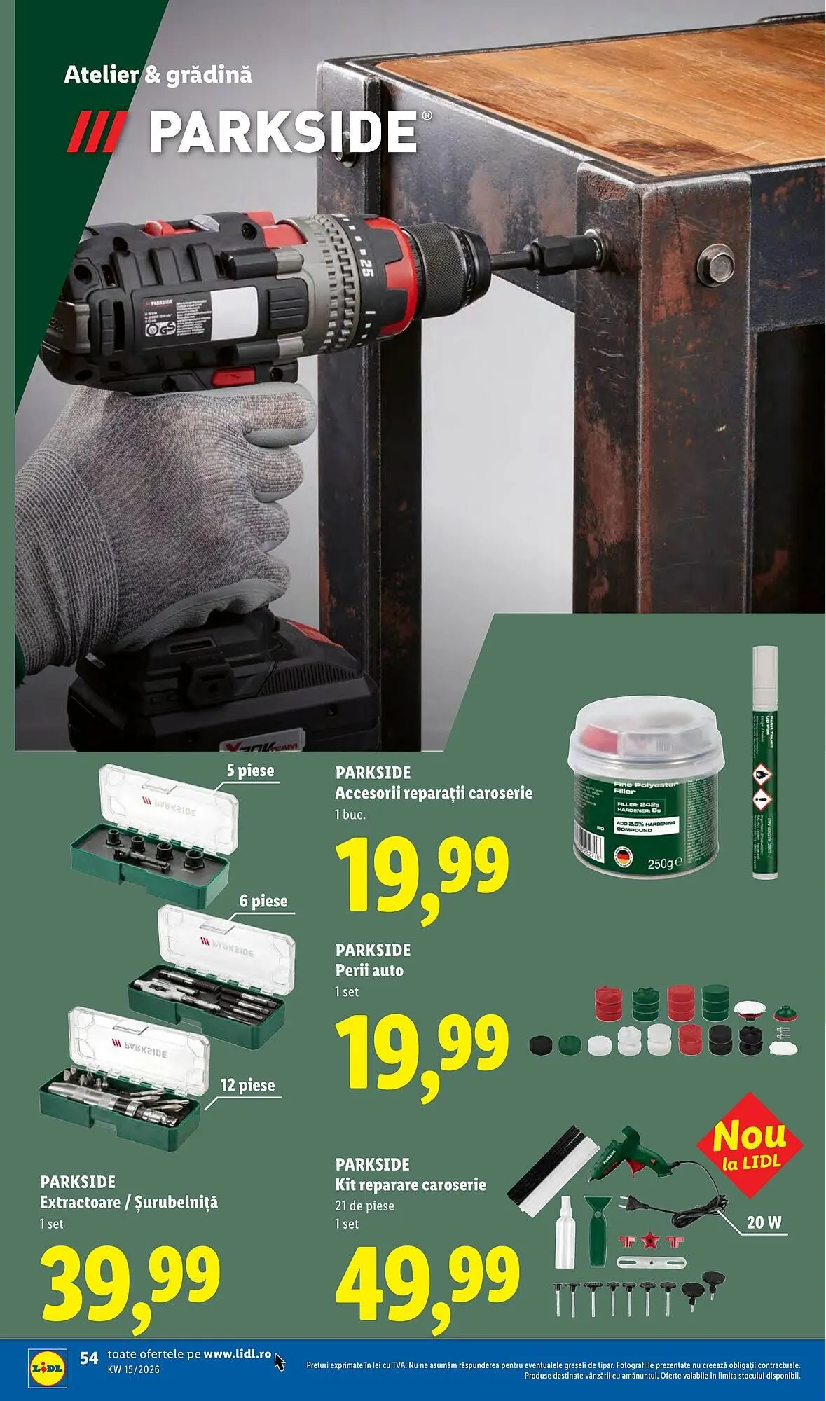 Catalog Catalog Lidl de la 6 aprilie până la 11 aprilie 2026 - Revista Pagina 54