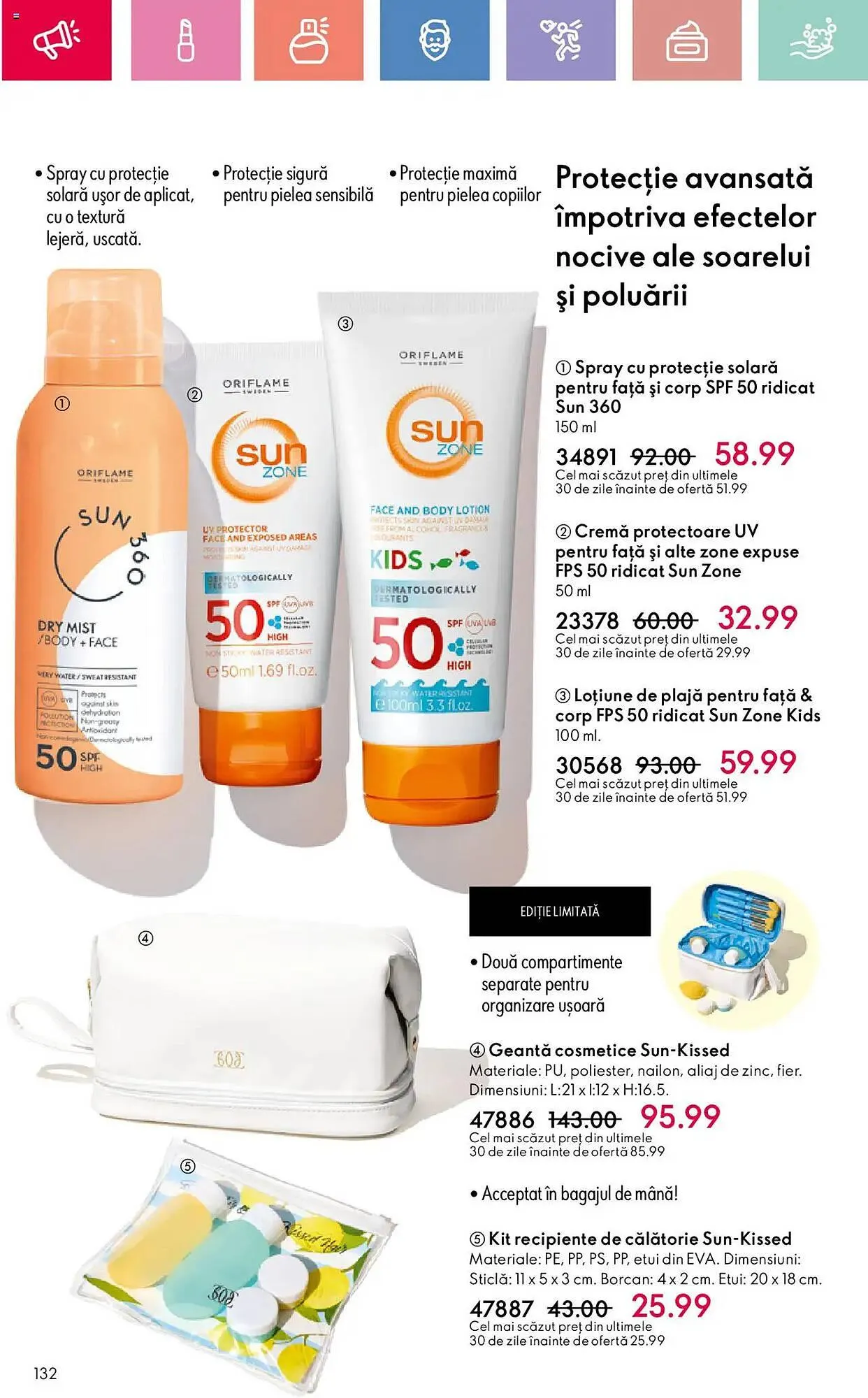 Catalog Catalog Oriflame de la 26 iulie până la 19 august 2025 - Revista Pagina 132