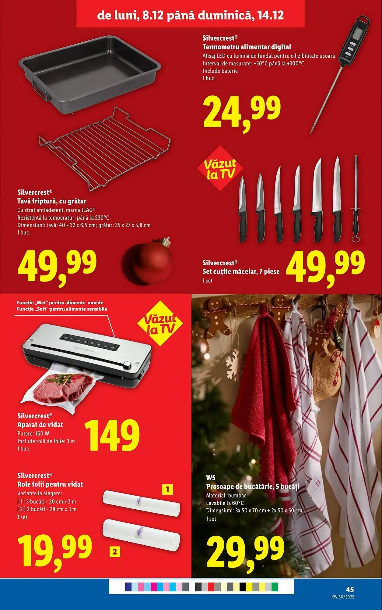 Catalog Catalog Lidl de la 8 decembrie până la 14 decembrie 2025 - Revista Pagina 45