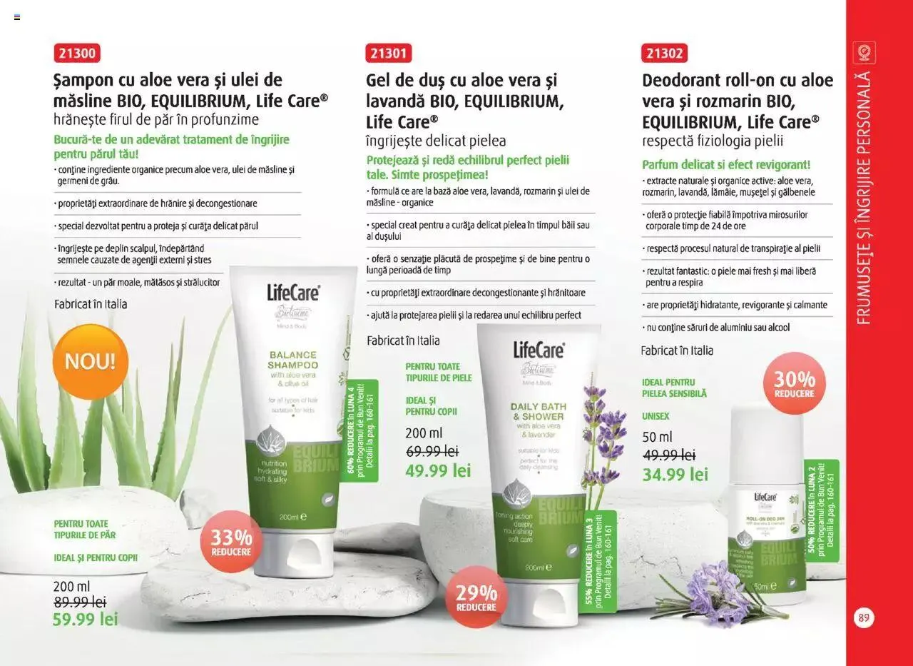 Catalog Catalog Life Care primavara-vara 2023 de la 1 martie până la 31 decembrie 2023 - Revista Pagina 91
