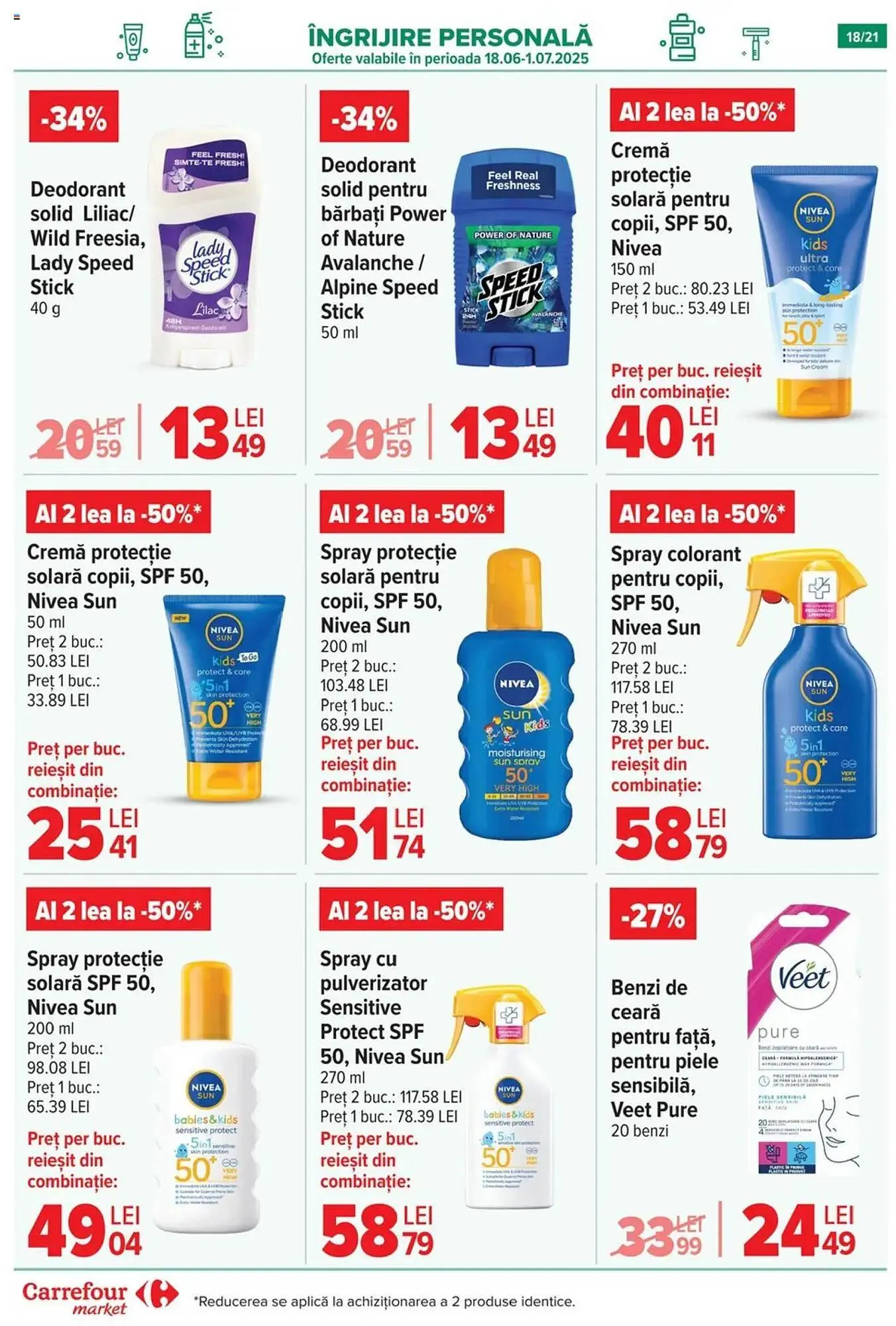 Catalog Catalog Carrefour Market de la 25 iunie până la 1 iulie 2025 - Revista Pagina 18